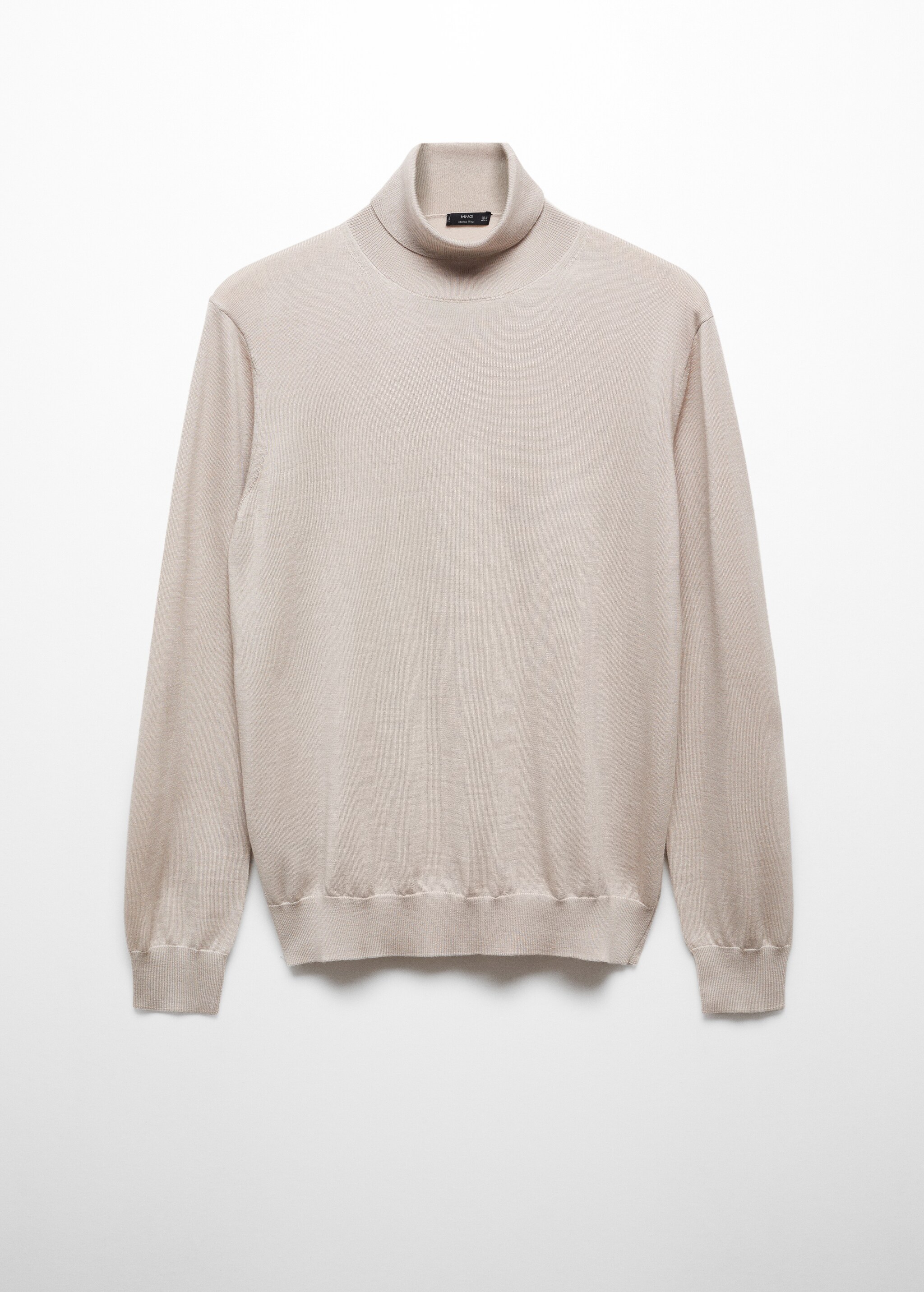 Sweter z golfem ze 100% wełny merynosa - Artykuł bez modela/modelki