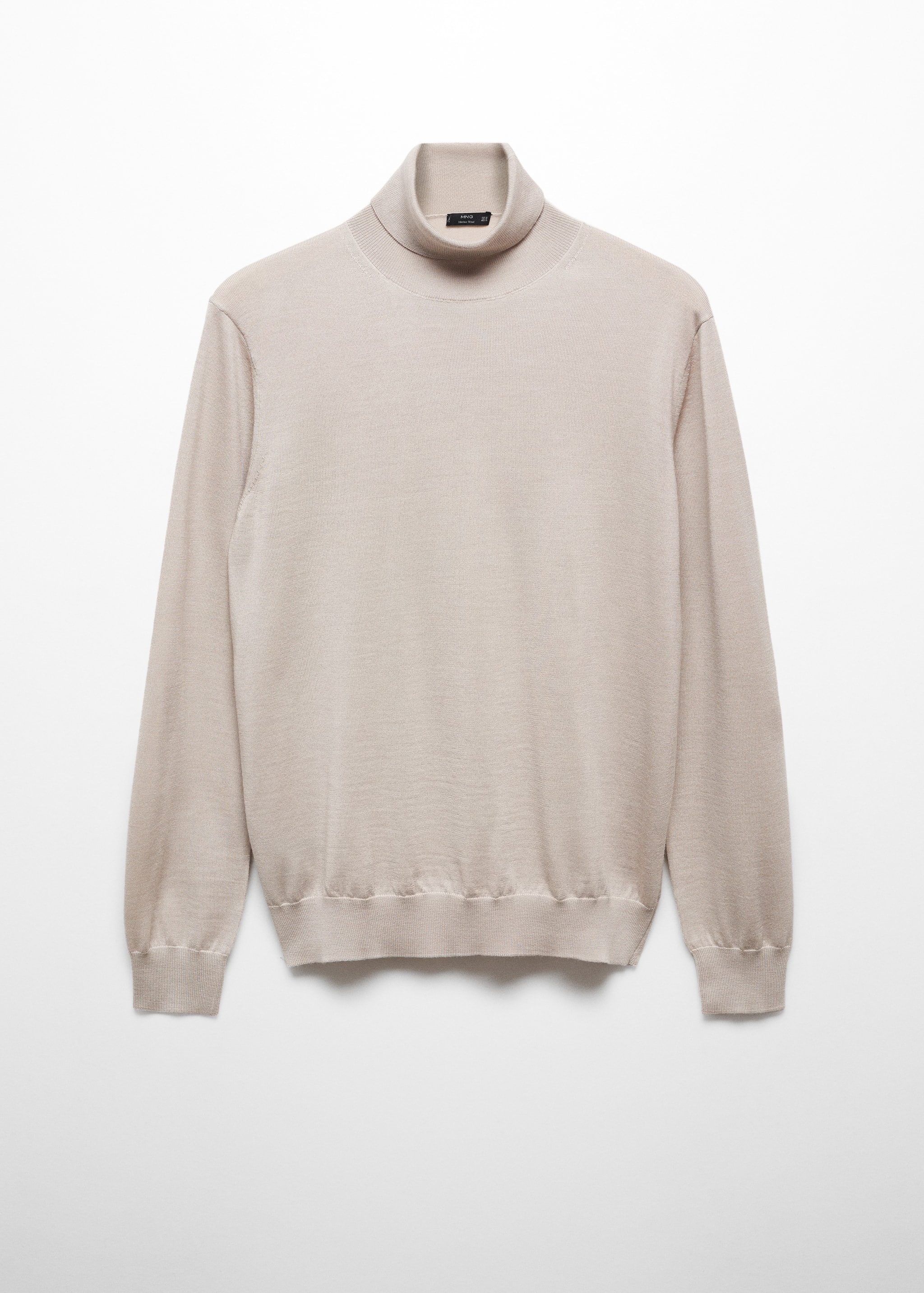 100% merino wool turtleneck sweater - Article without model