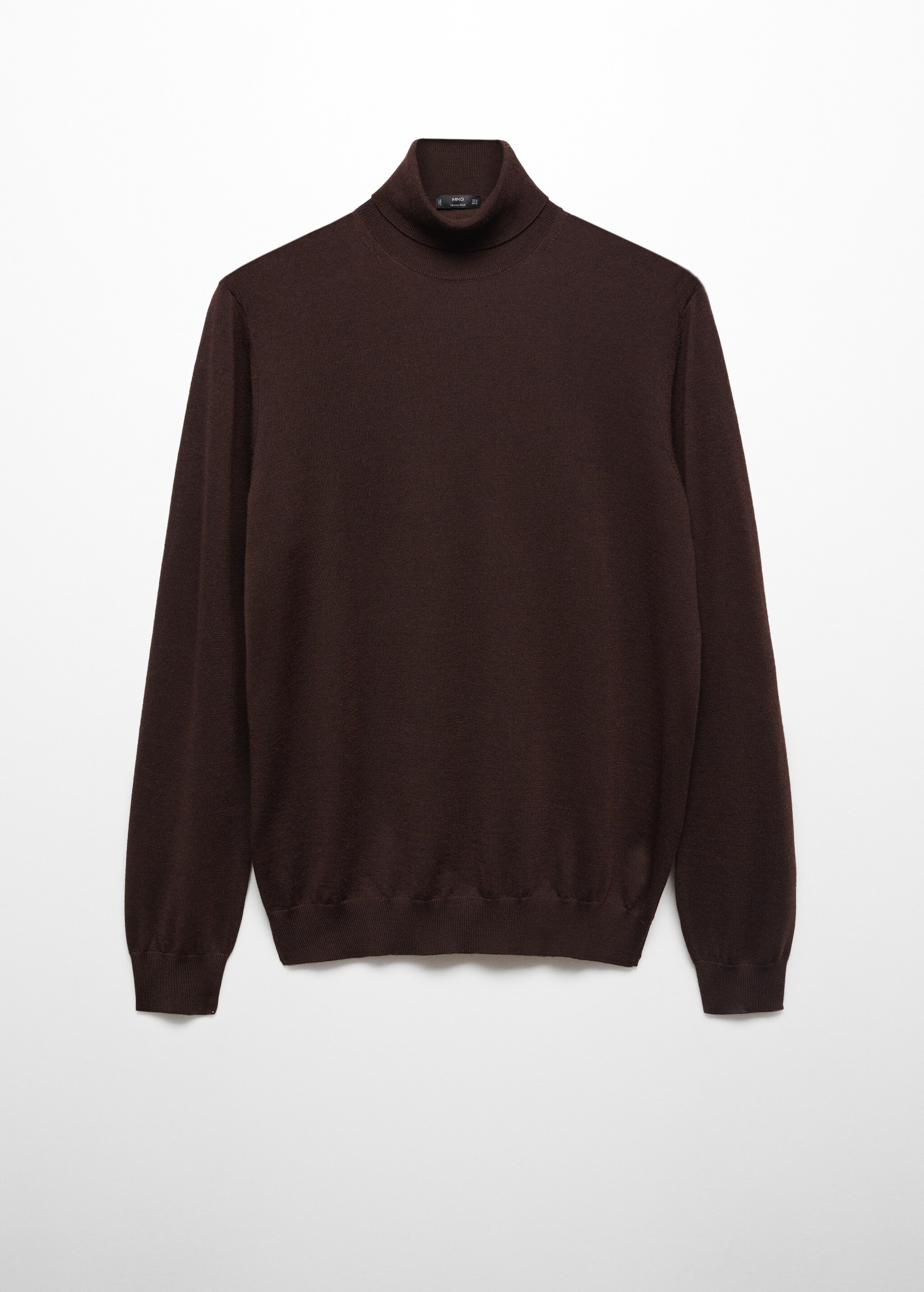 100% merino wool turtleneck sweater - Article without model