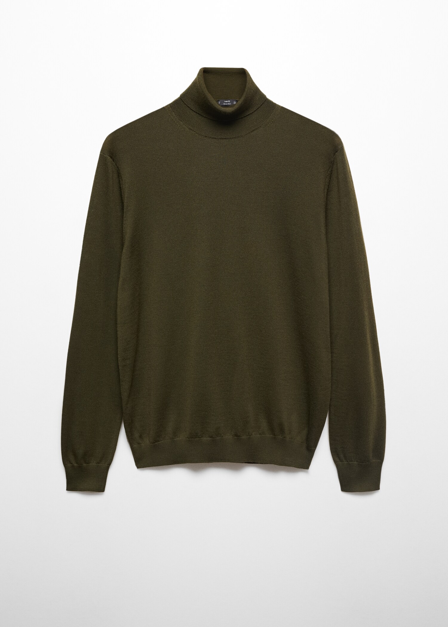 100% merino wool turtleneck sweater - Article without model