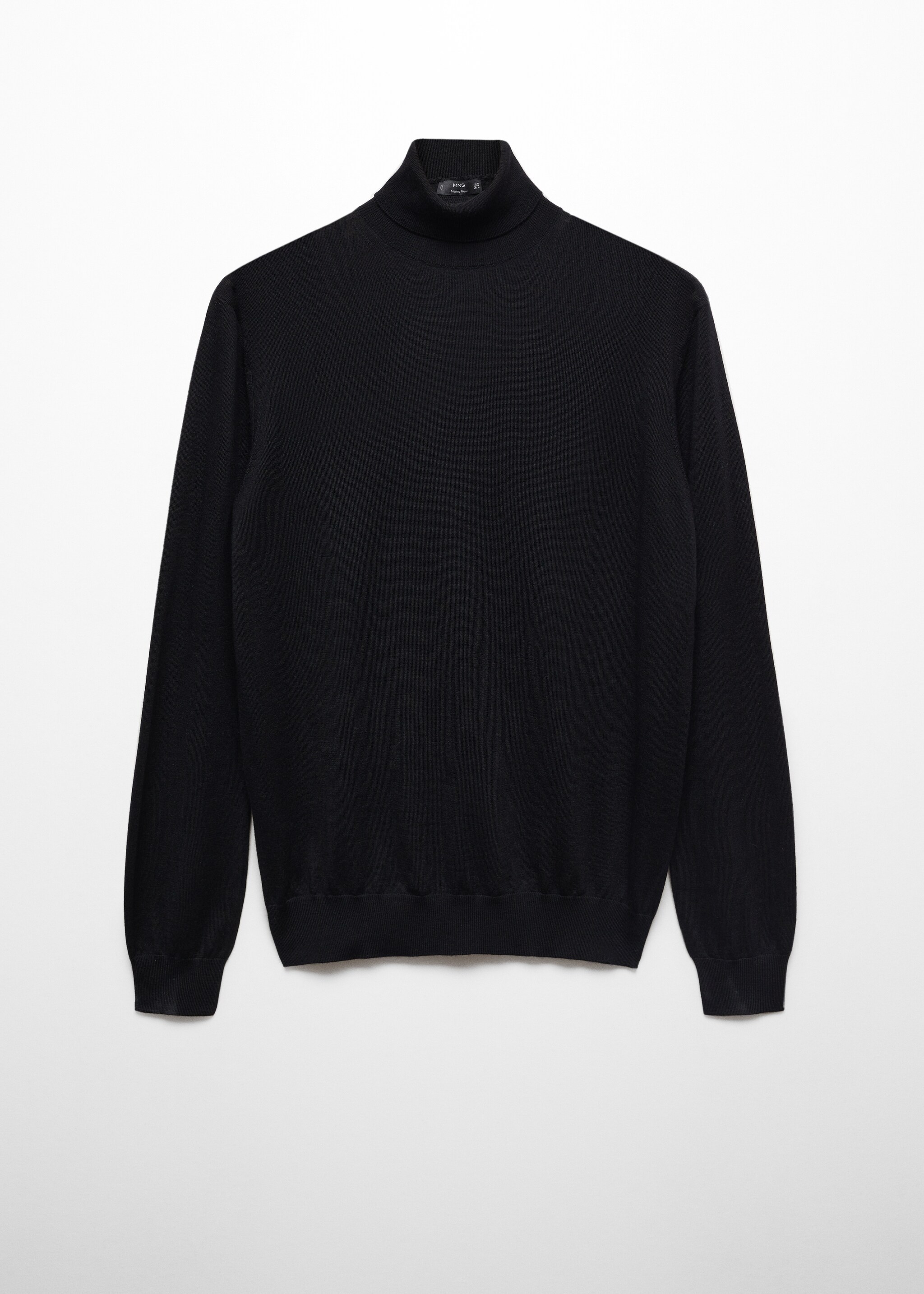 100% merino wool turtleneck sweater - Article without model