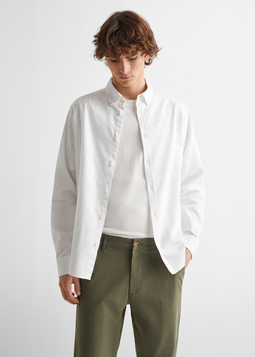 Pantalon chino algodon Teen MANGO Republica Dominicana