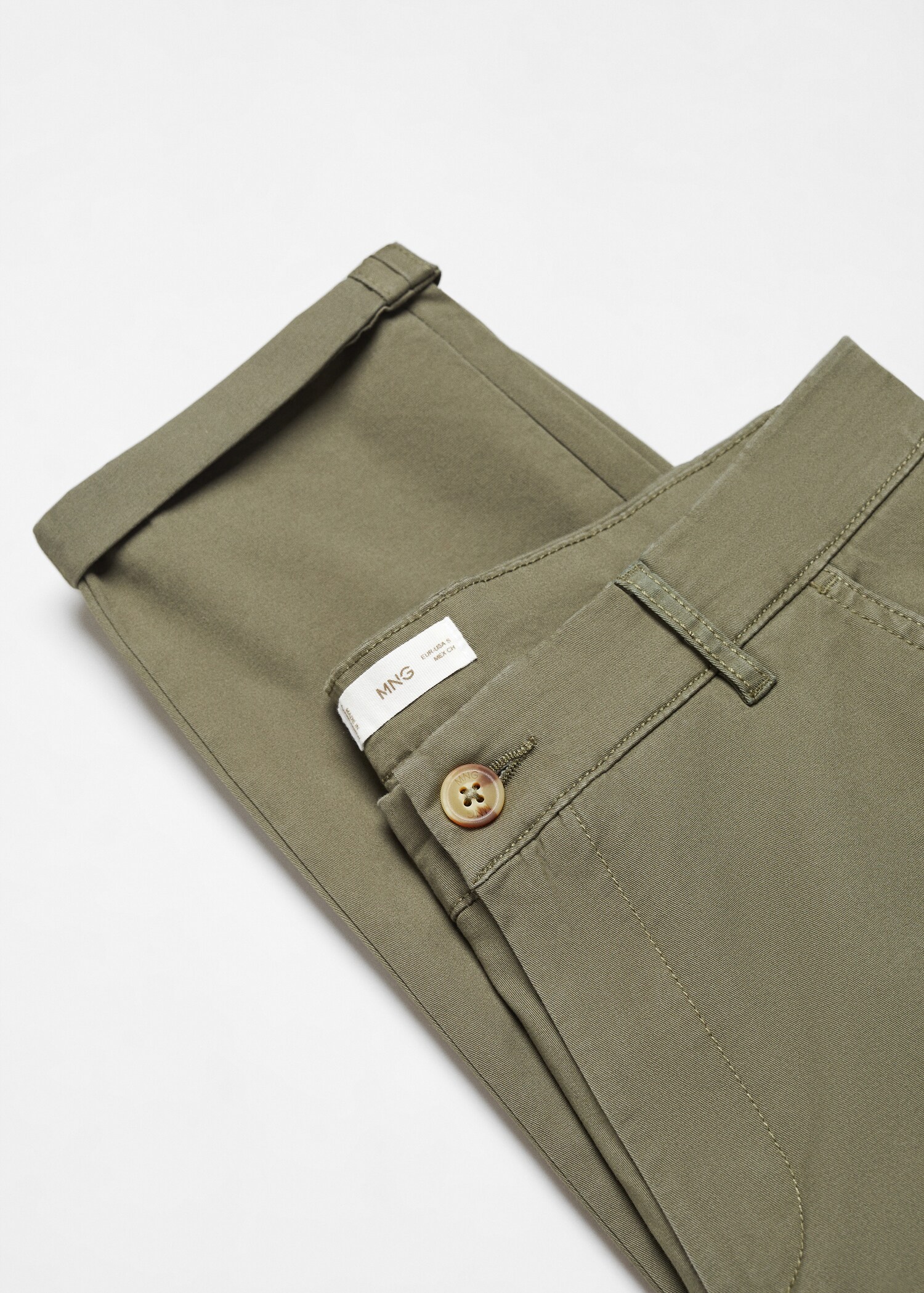 Cotton chinos - Details of the article 8