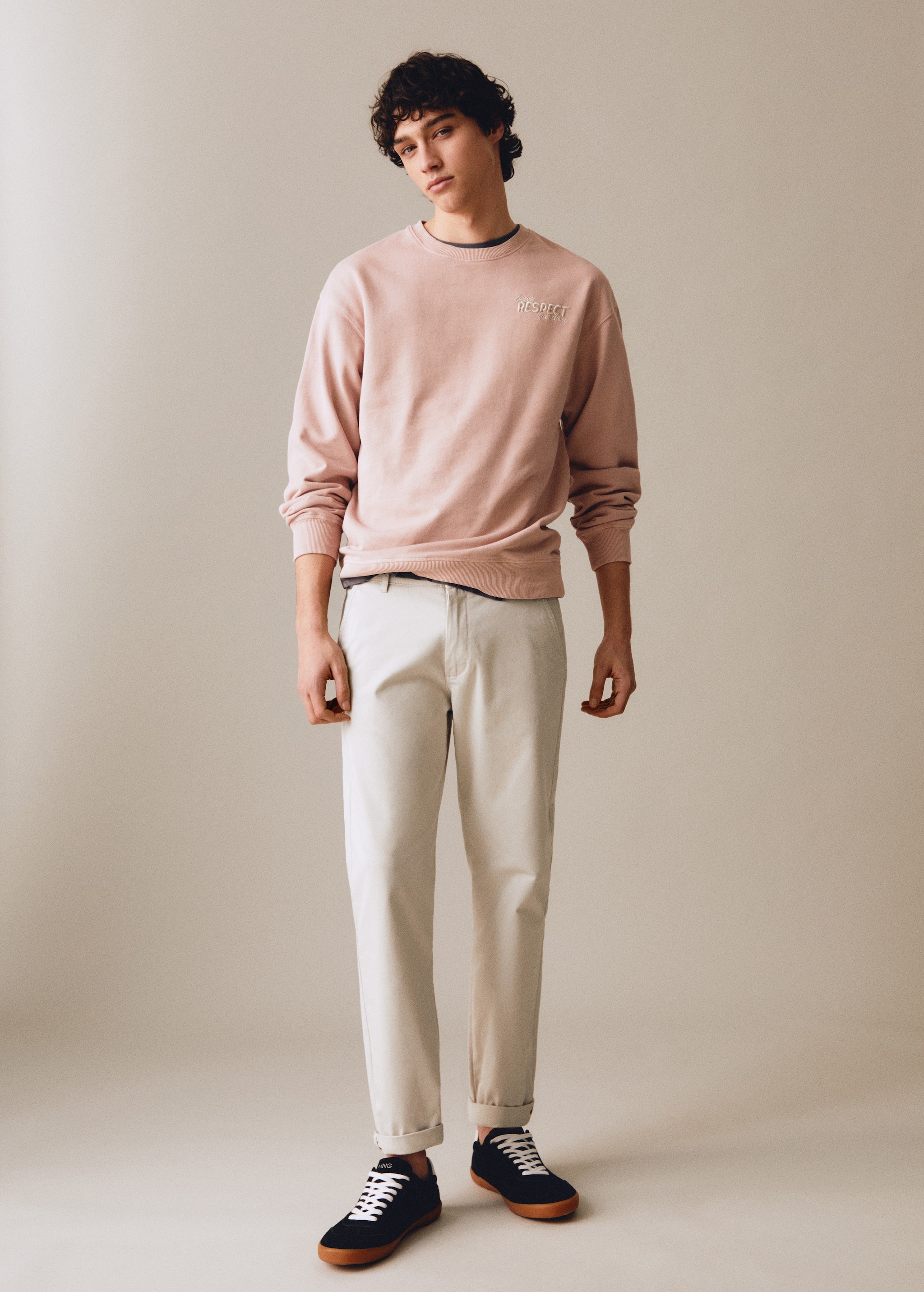 Cotton chinos - Details of the article 5