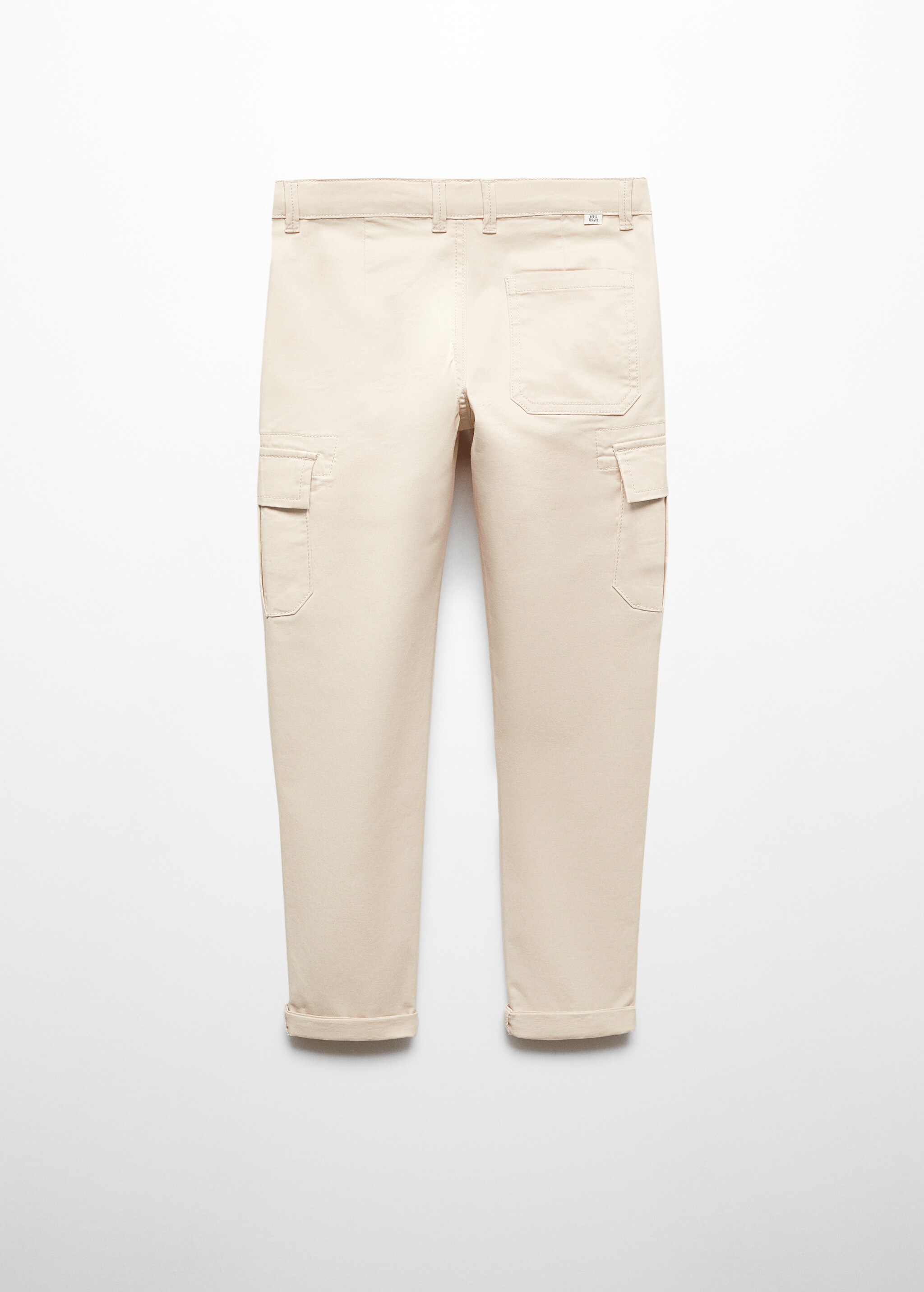 Regular-fit cargo trousers - Reverse of the article