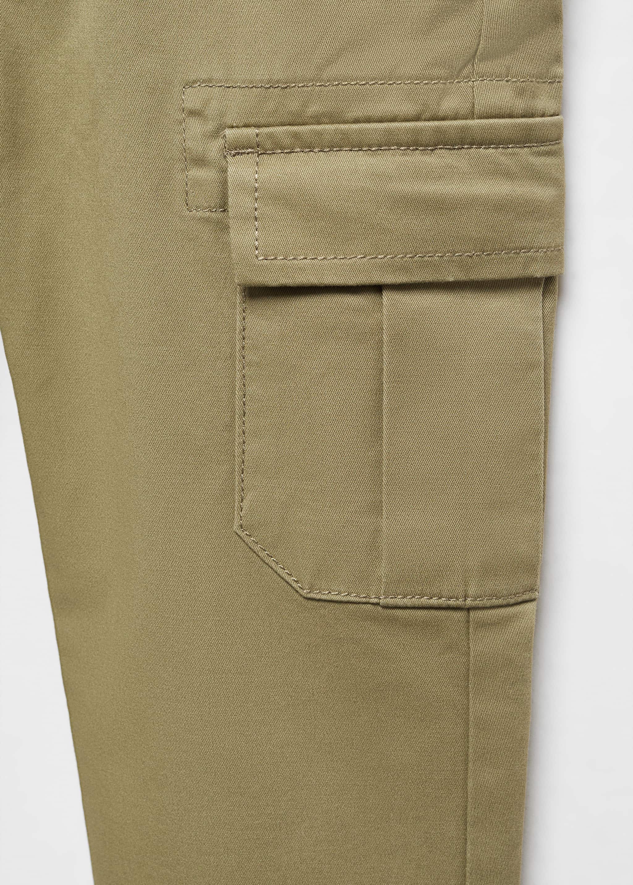 Regular-fit cargo trousers - Details of the article 8