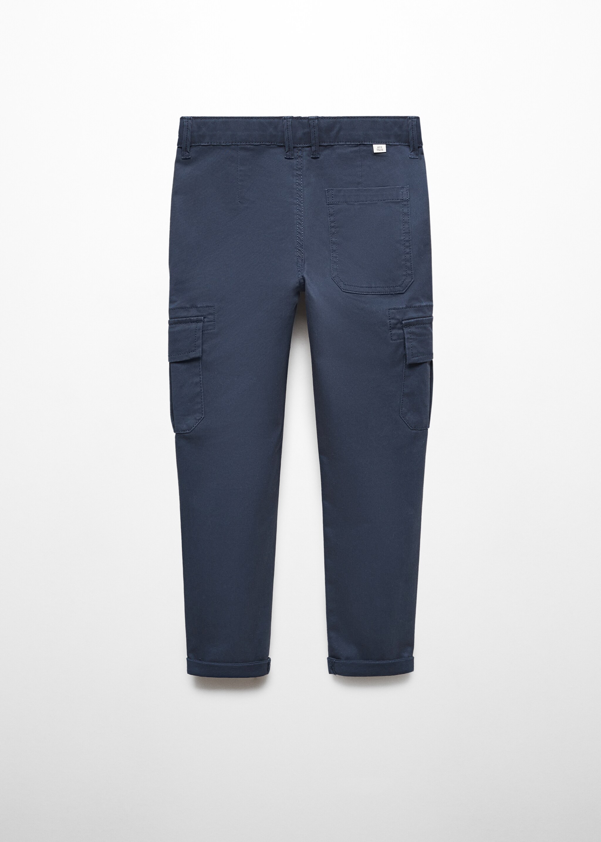 Regular-fit cargo trousers - Reverse of the article