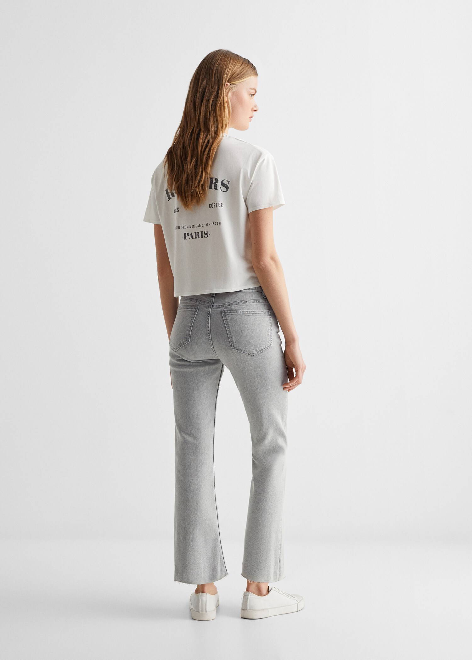 Jean flare crop - Verso de l’article