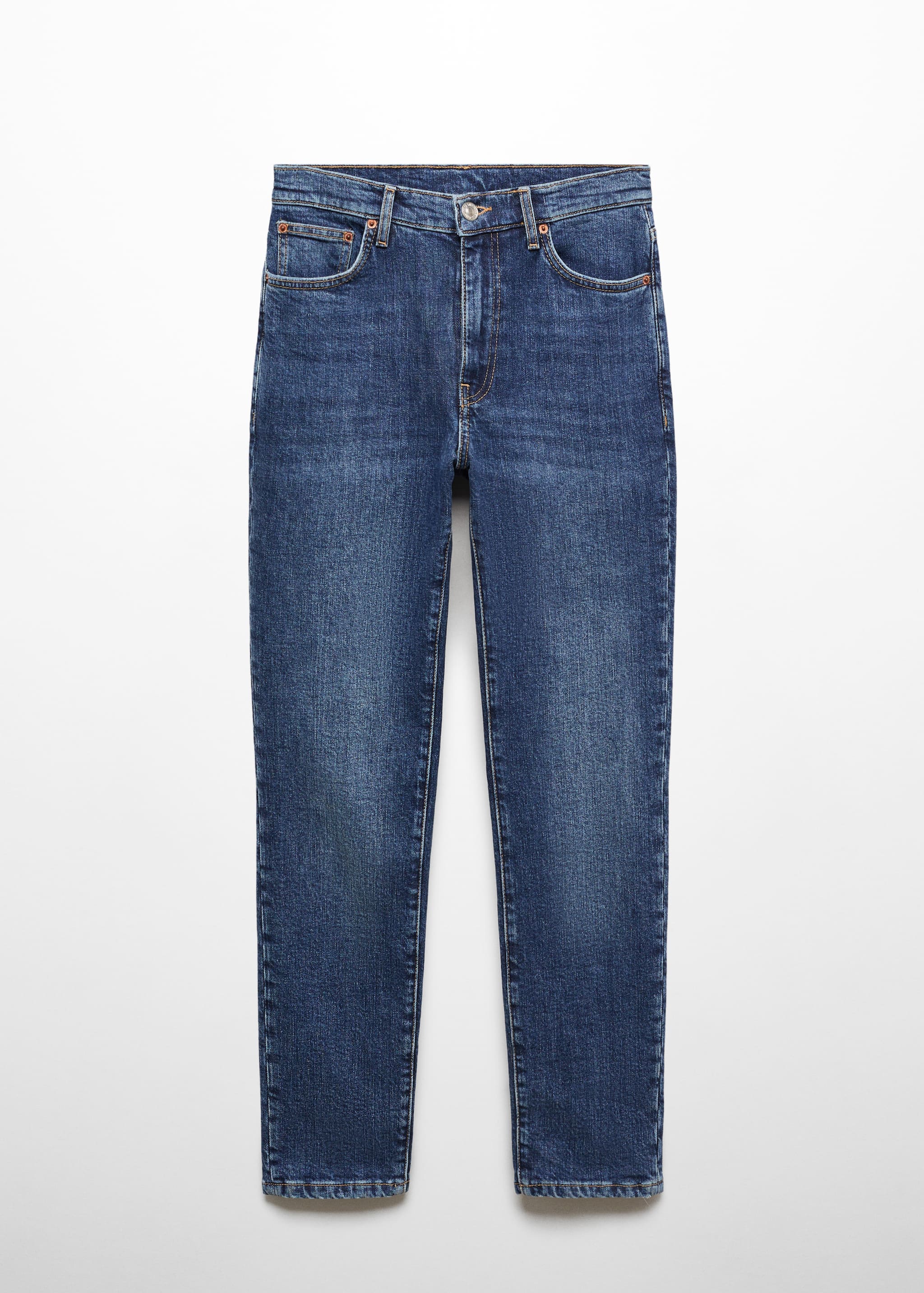 Укороченные джинсы slim - Изделие без модели