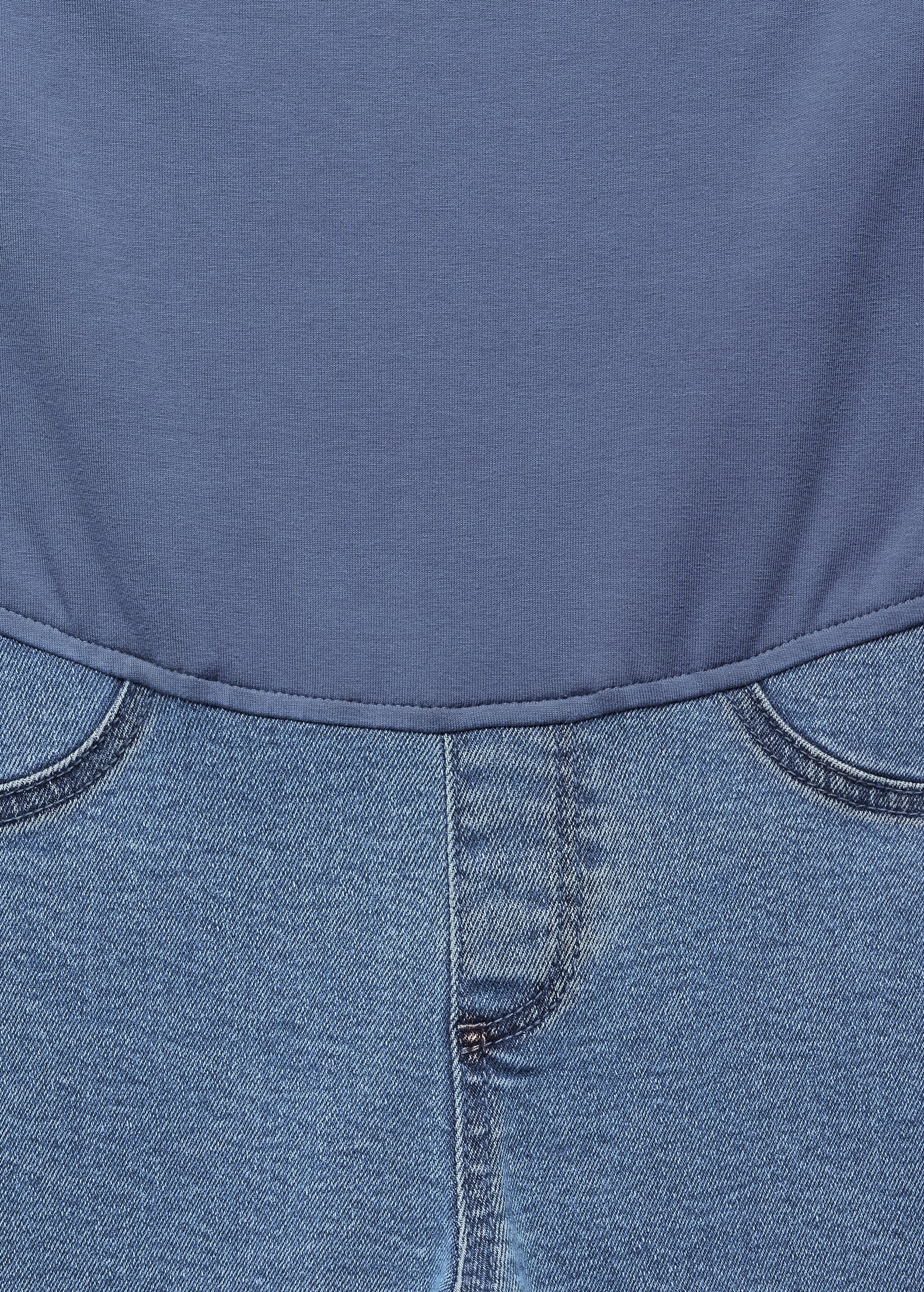 Укороченные джинсы flare для будущей мамы - Деталь изделия 8