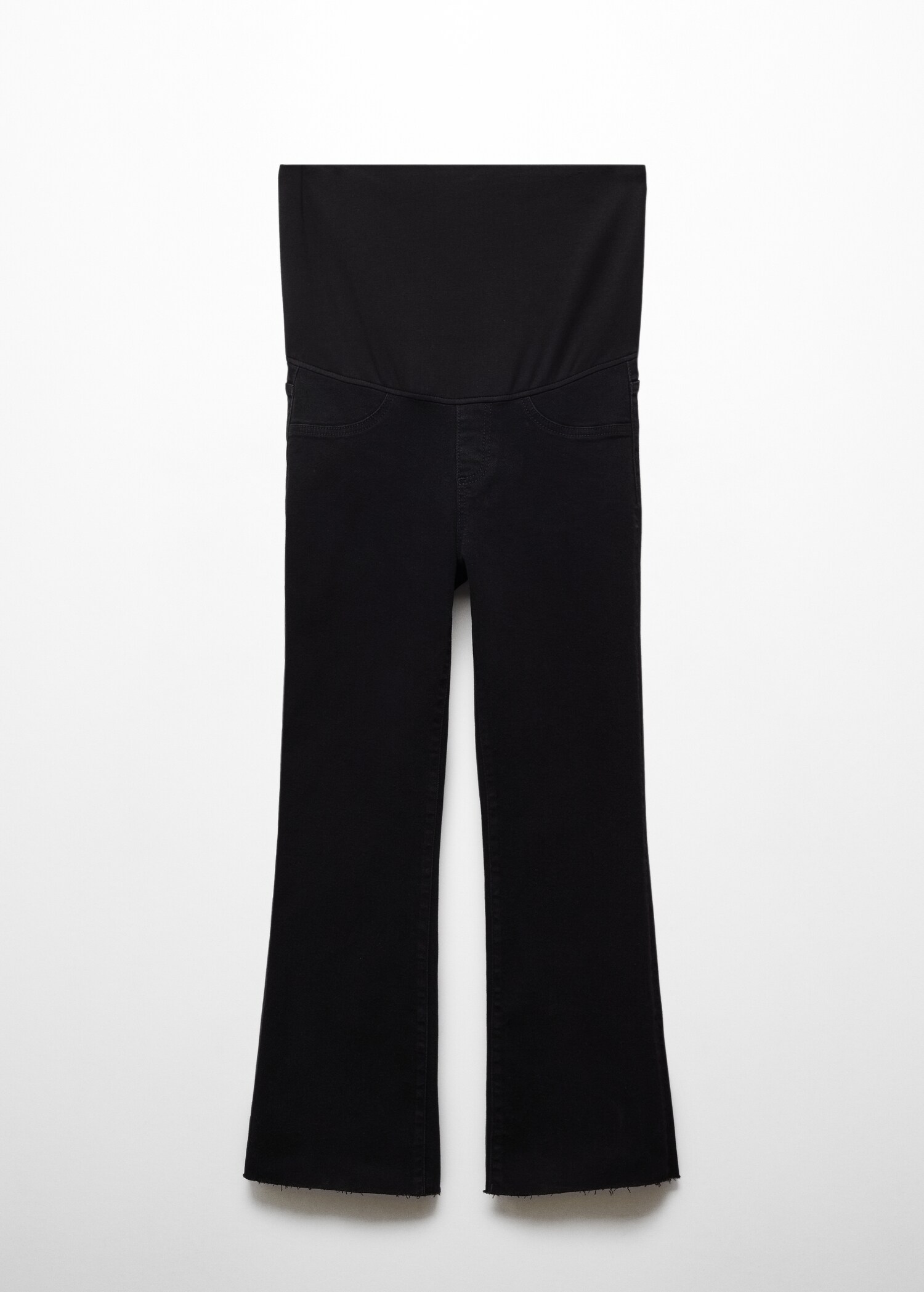 Jeans flare crop premaman - Articolo senza modello