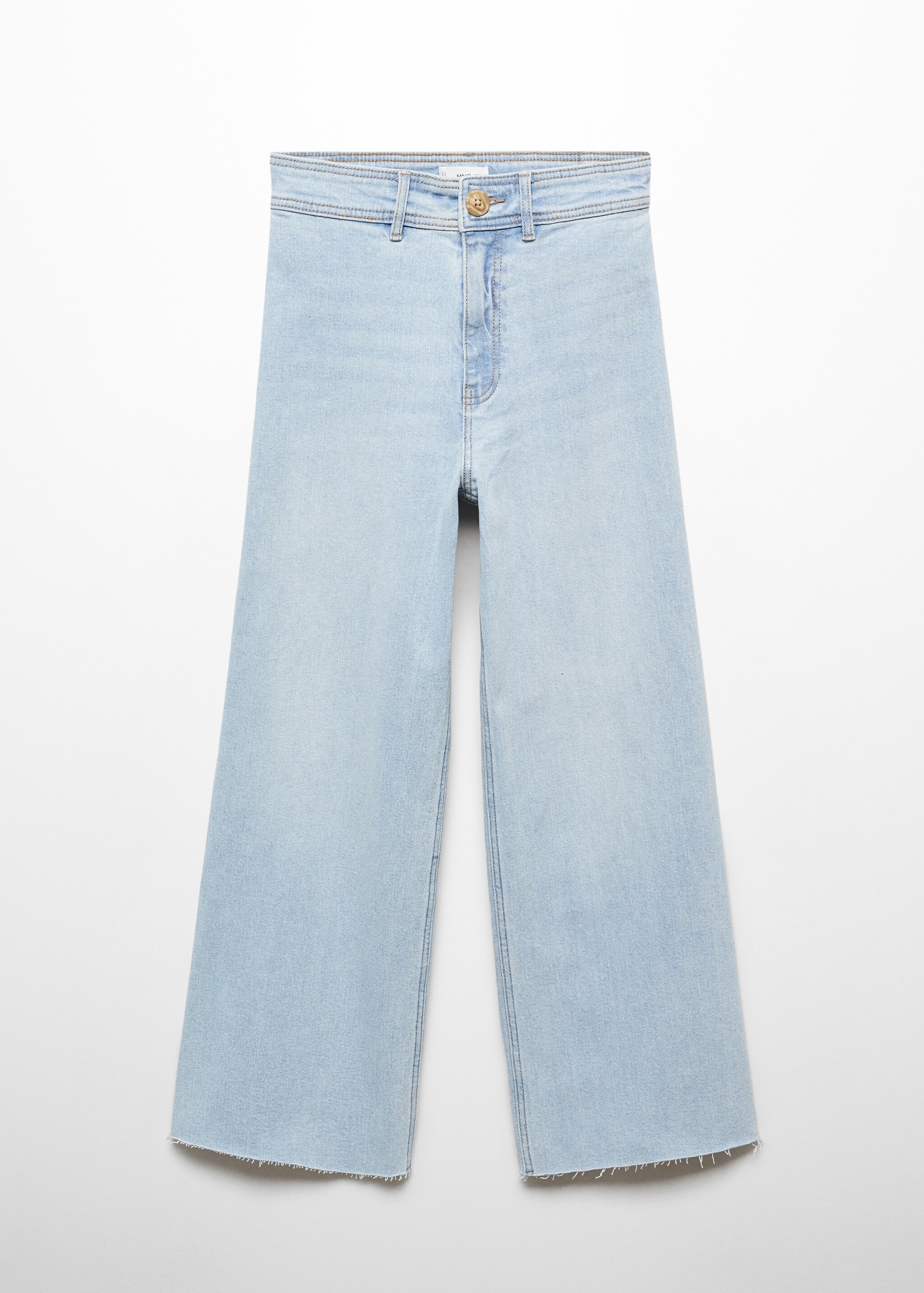 Jeans culotte tiro alto - Artículo sin modelo
