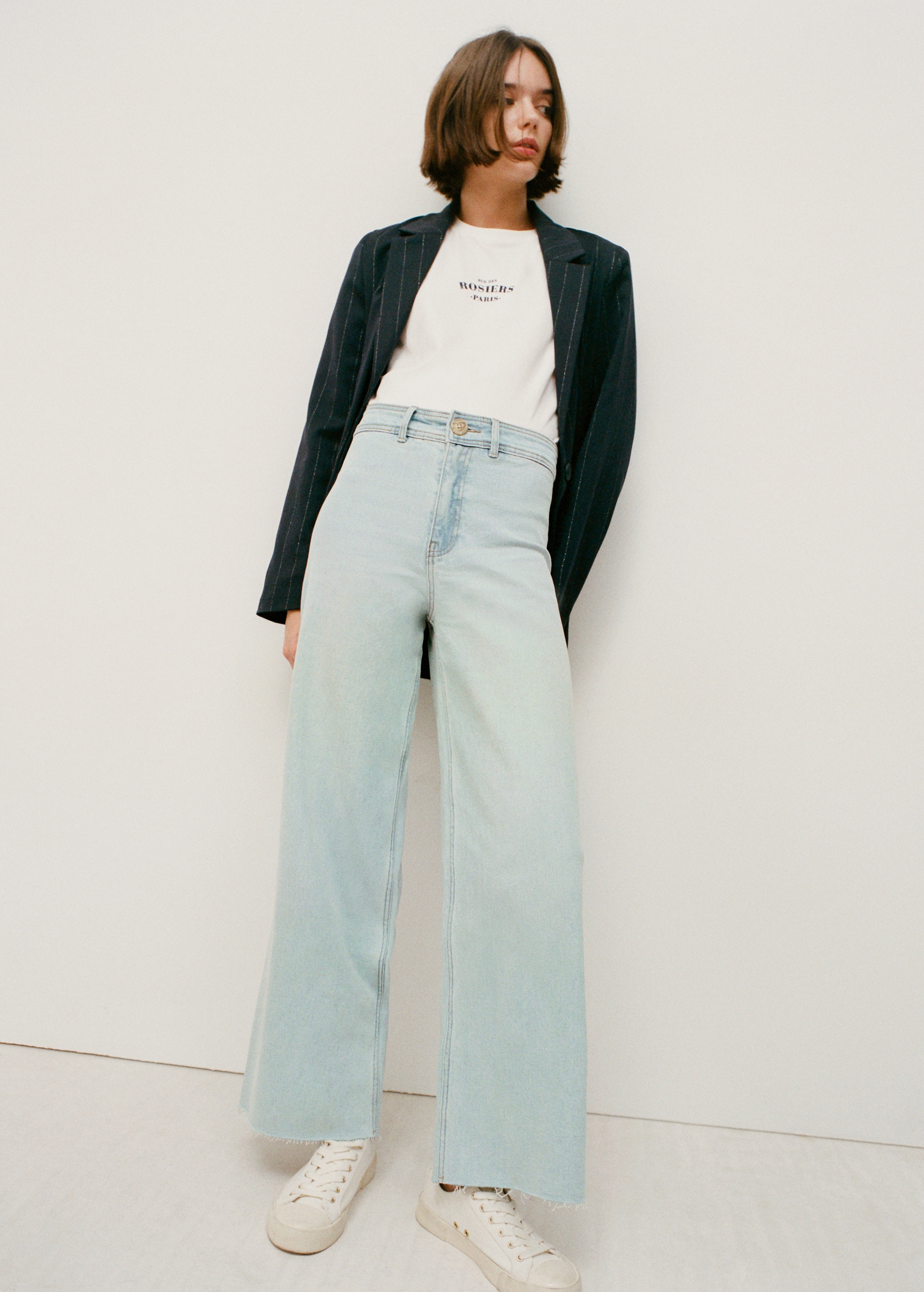 Culotte-Jeans mit hohem Bund - Detail des Artikels 5