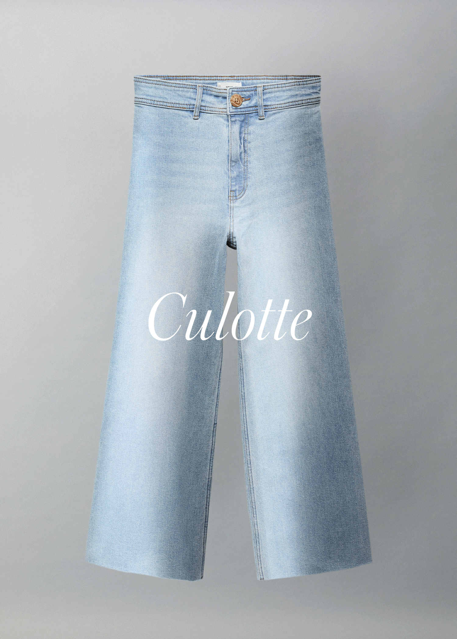 Jupe-culotte jean taille haute - Détail de l'article 9