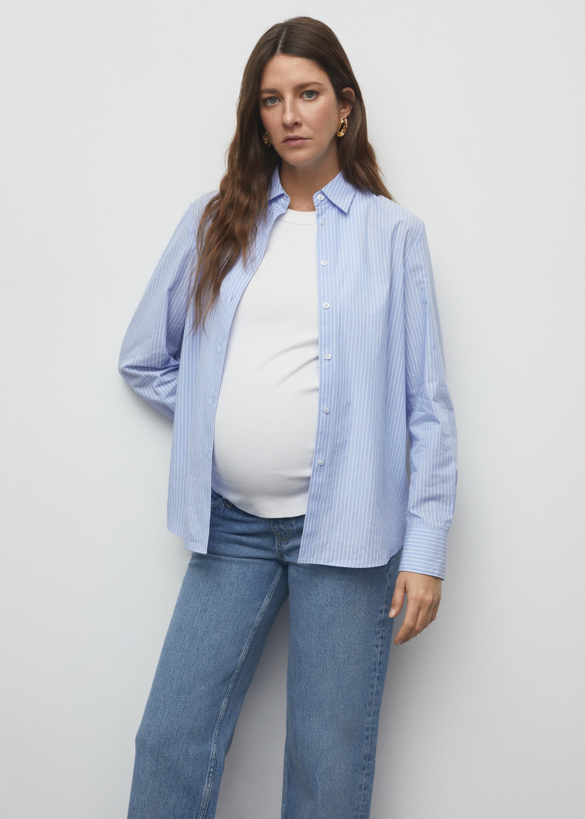Maternity wideleg jeans - Details of the article 1