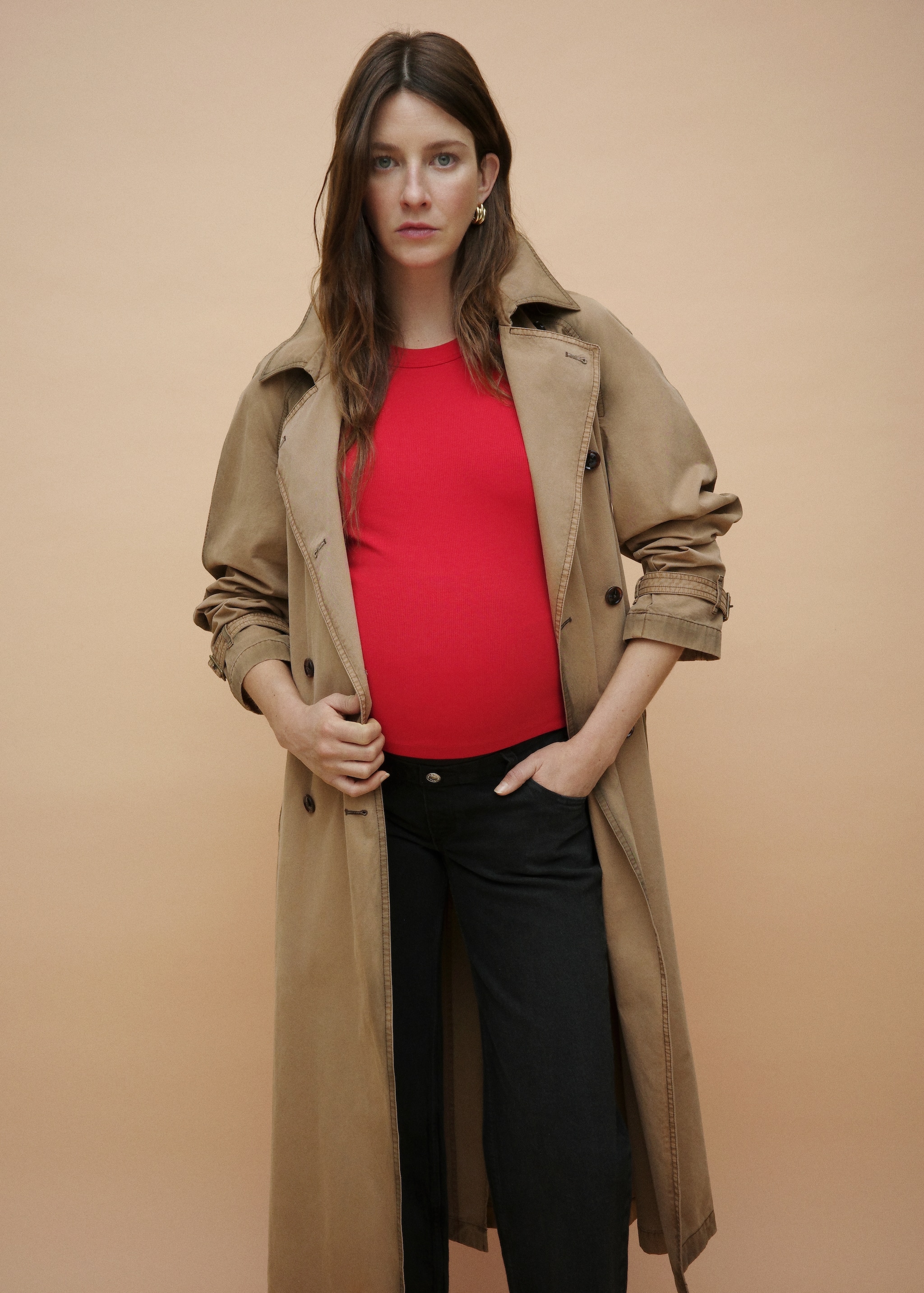 Maternity wideleg jeans - Details of the article 7