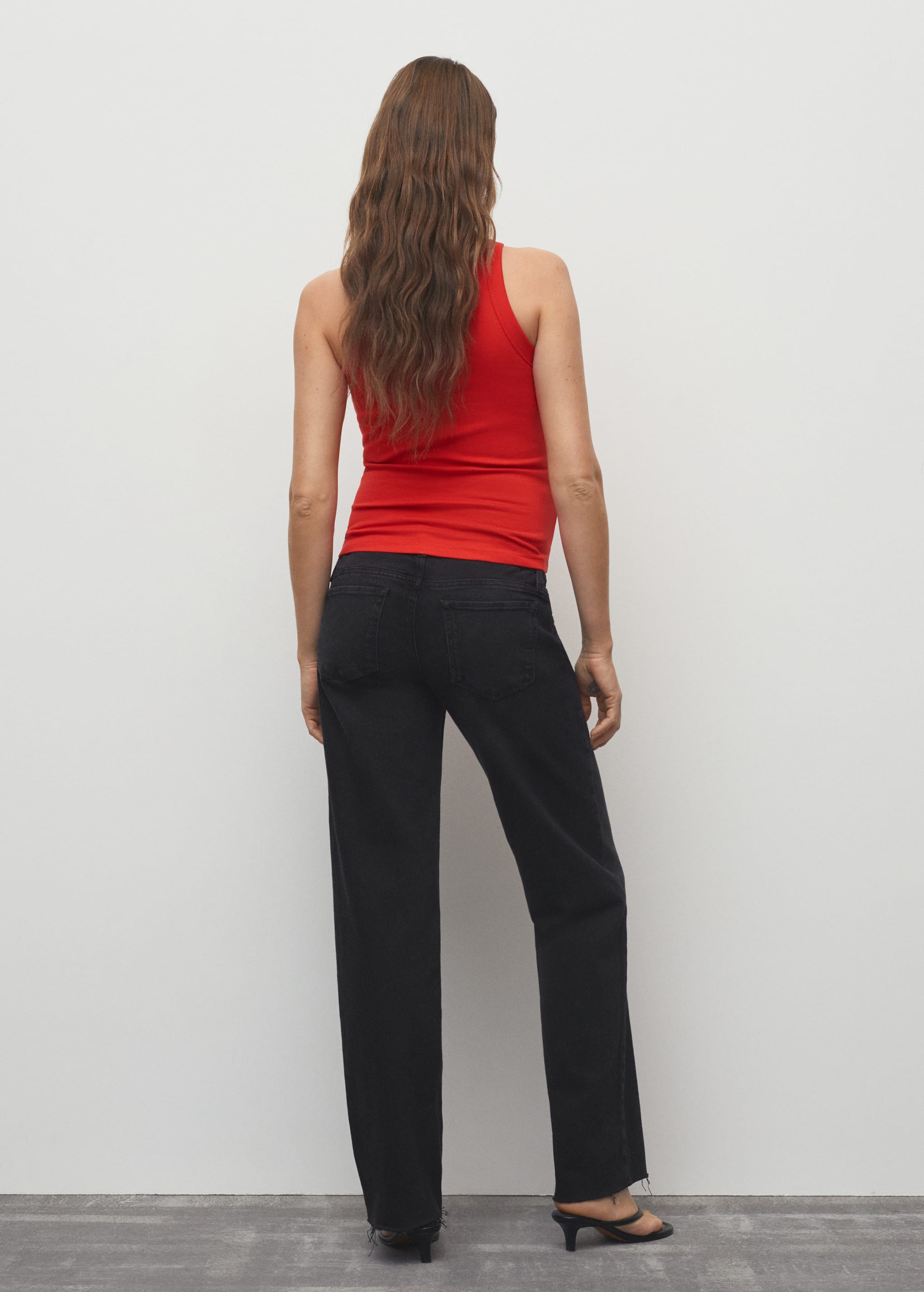 Maternity wideleg jeans - Reverse of the article