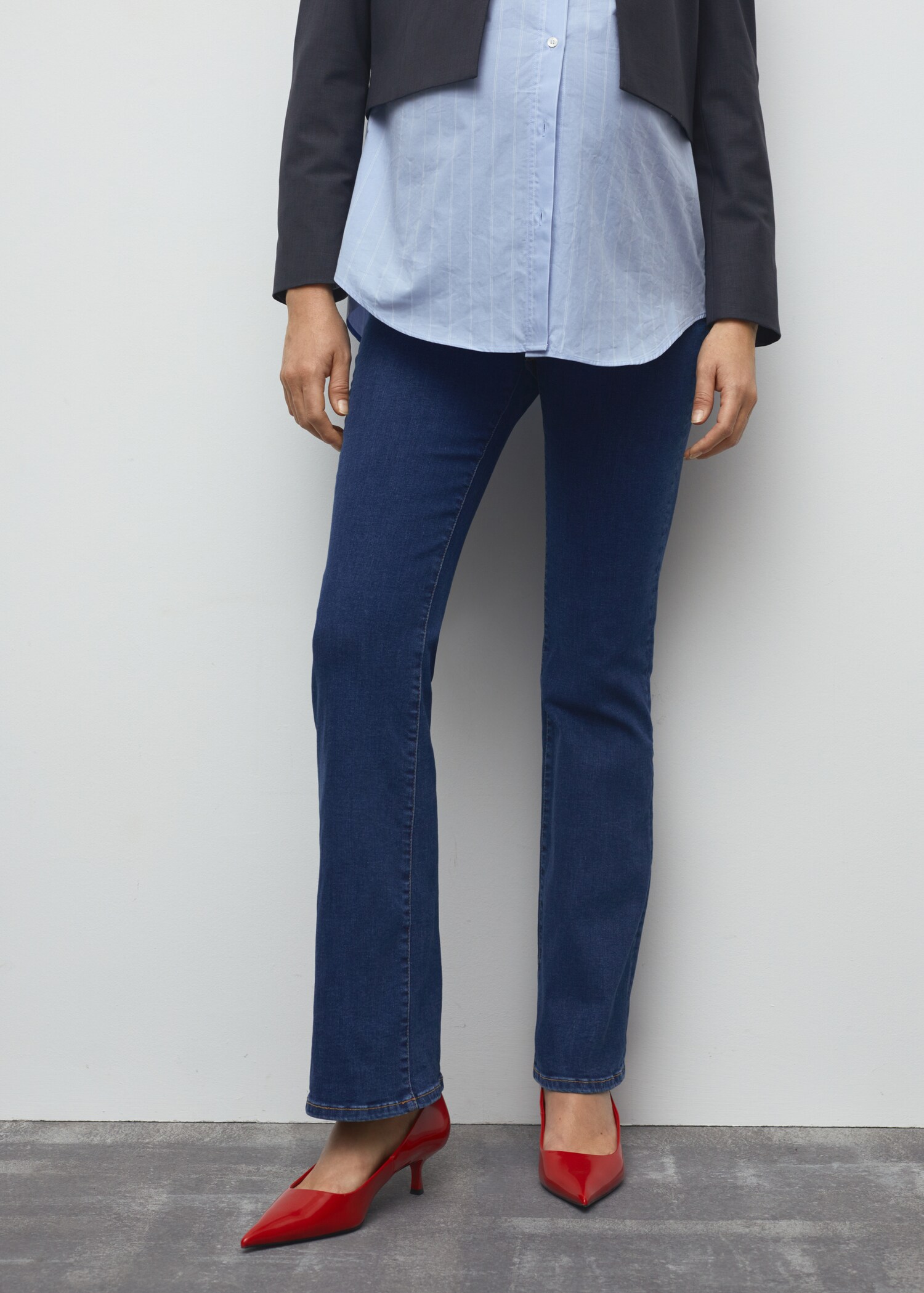 Maternity flared jeans - Medium plane