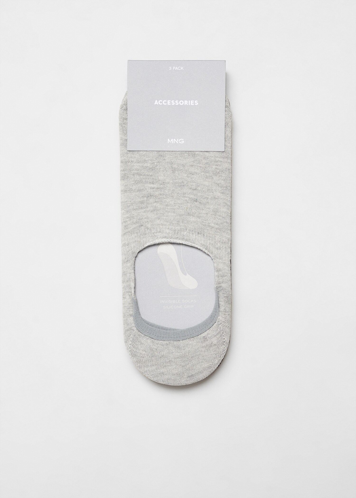 Pack 3 paires de chaussettes invisibles - Détail de l'article 0