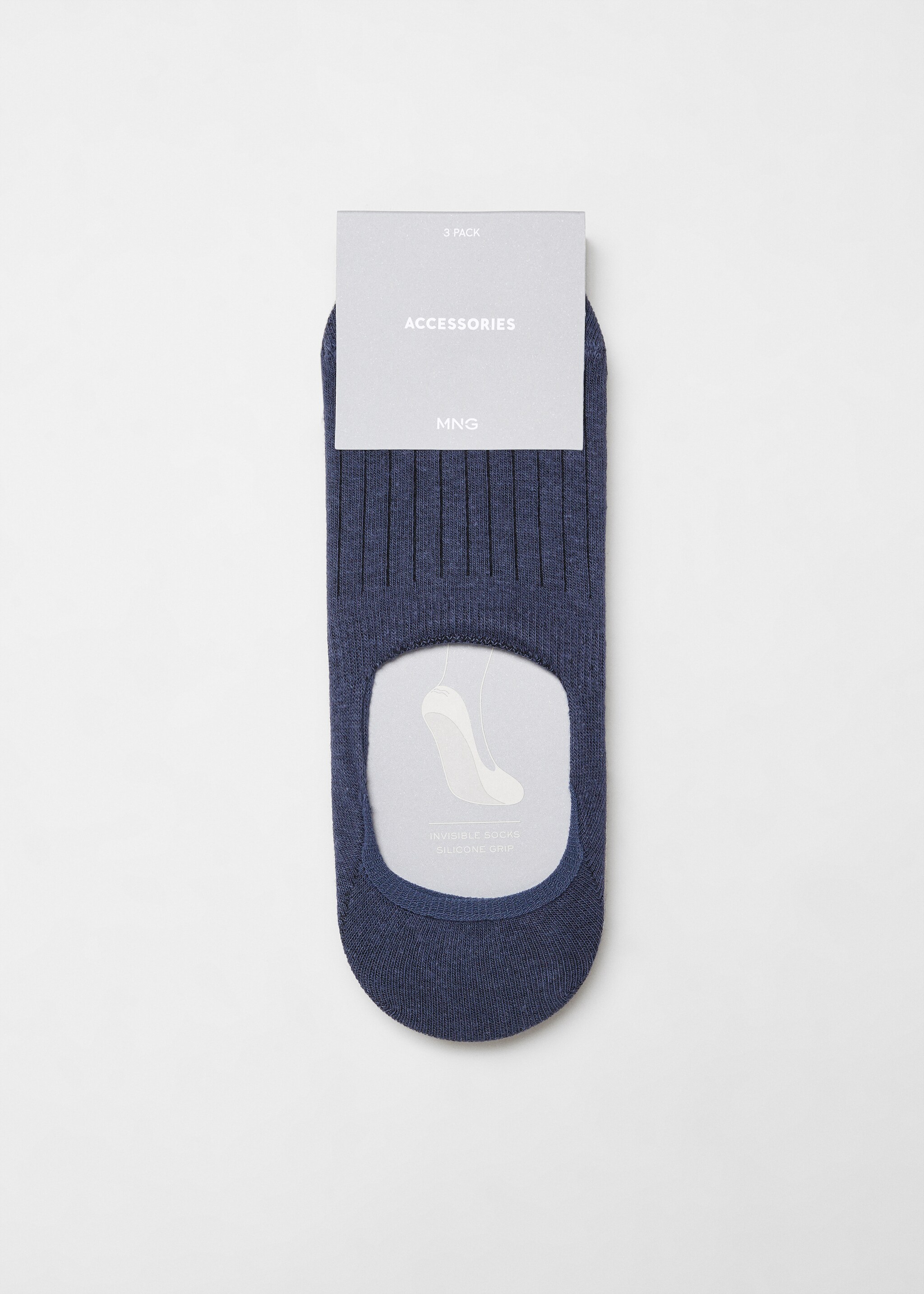 Σετ 3 ζευγάρια κάλτσες ριγέ σχέδιο - Λεπτομέρεια του προϊόντος 0