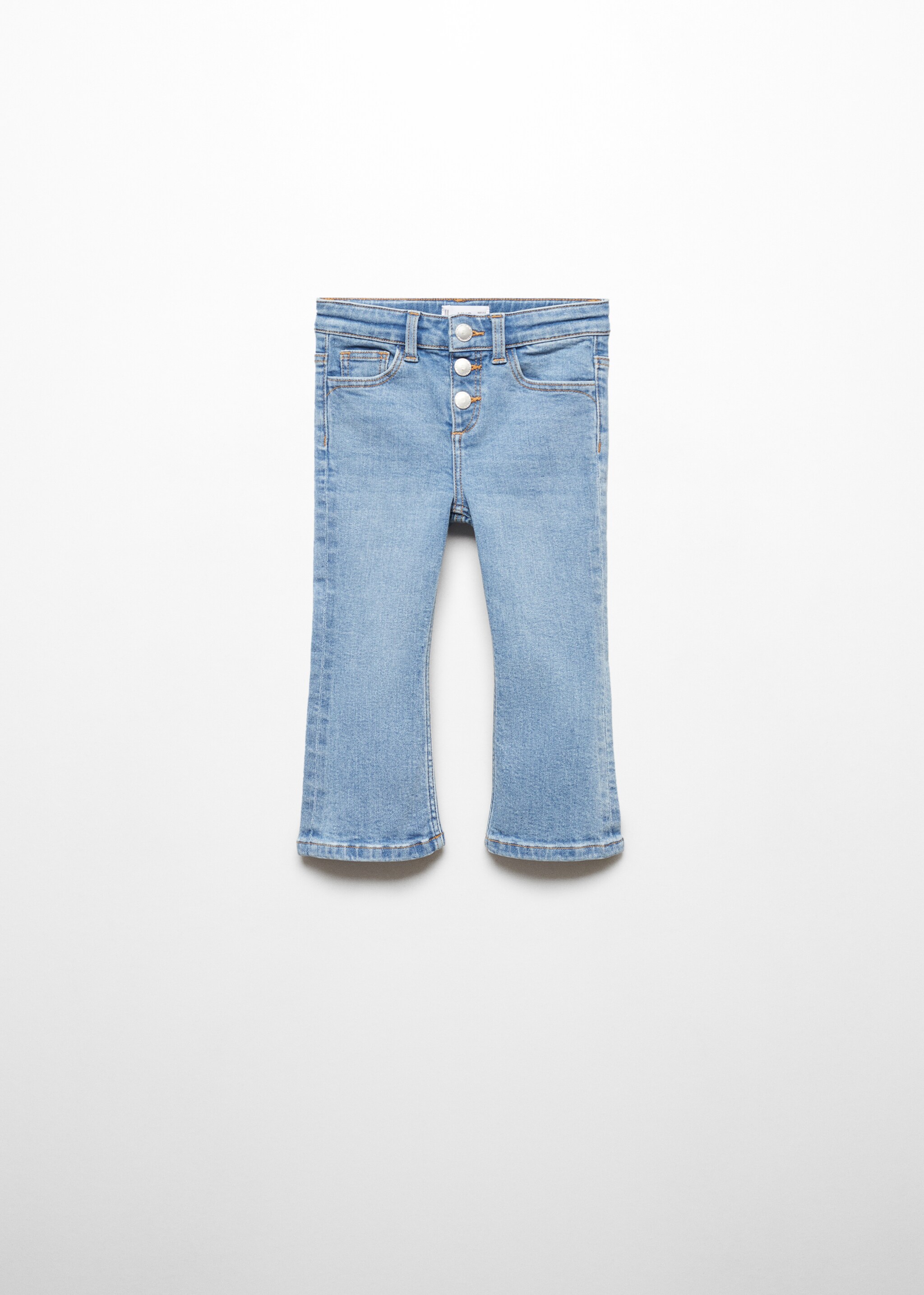 Flared Jeans mit Knöpfen - Artikel ohne Model