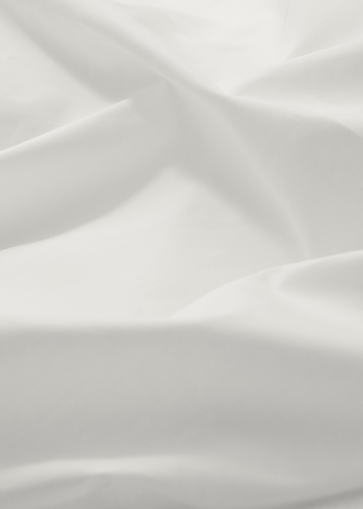 Spannbettlaken aus Baumwoll-Perkal (300 Fäden) für 180 cm Bett - Detail des Artikels 2
