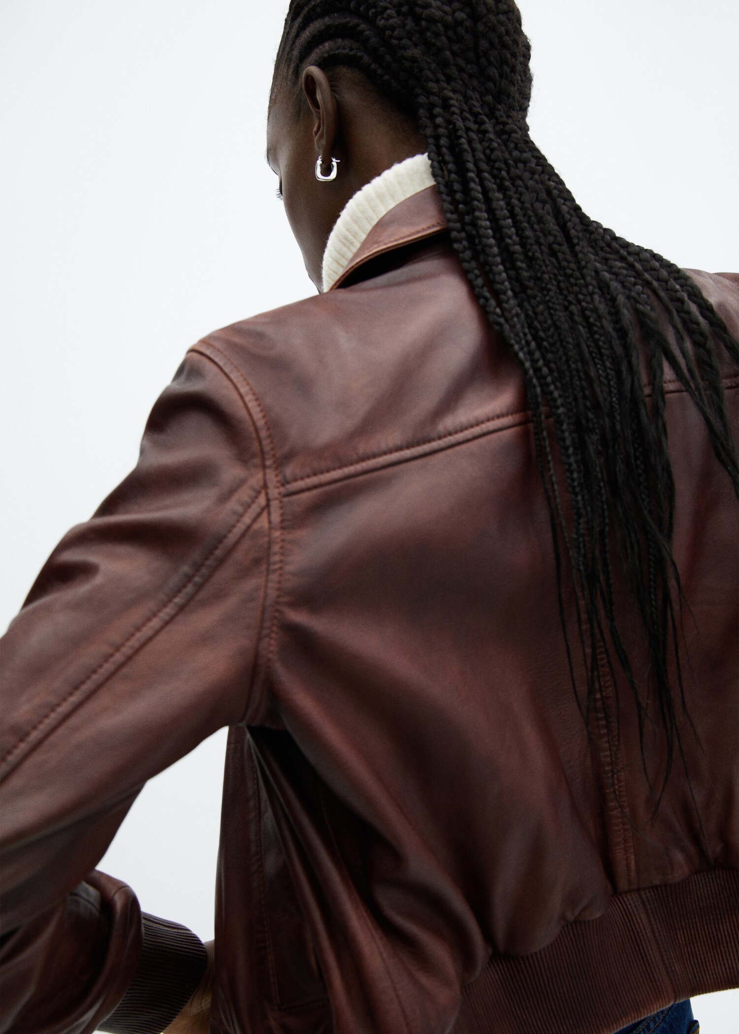 Blouson 100 % cuir - Détail de l'article 2