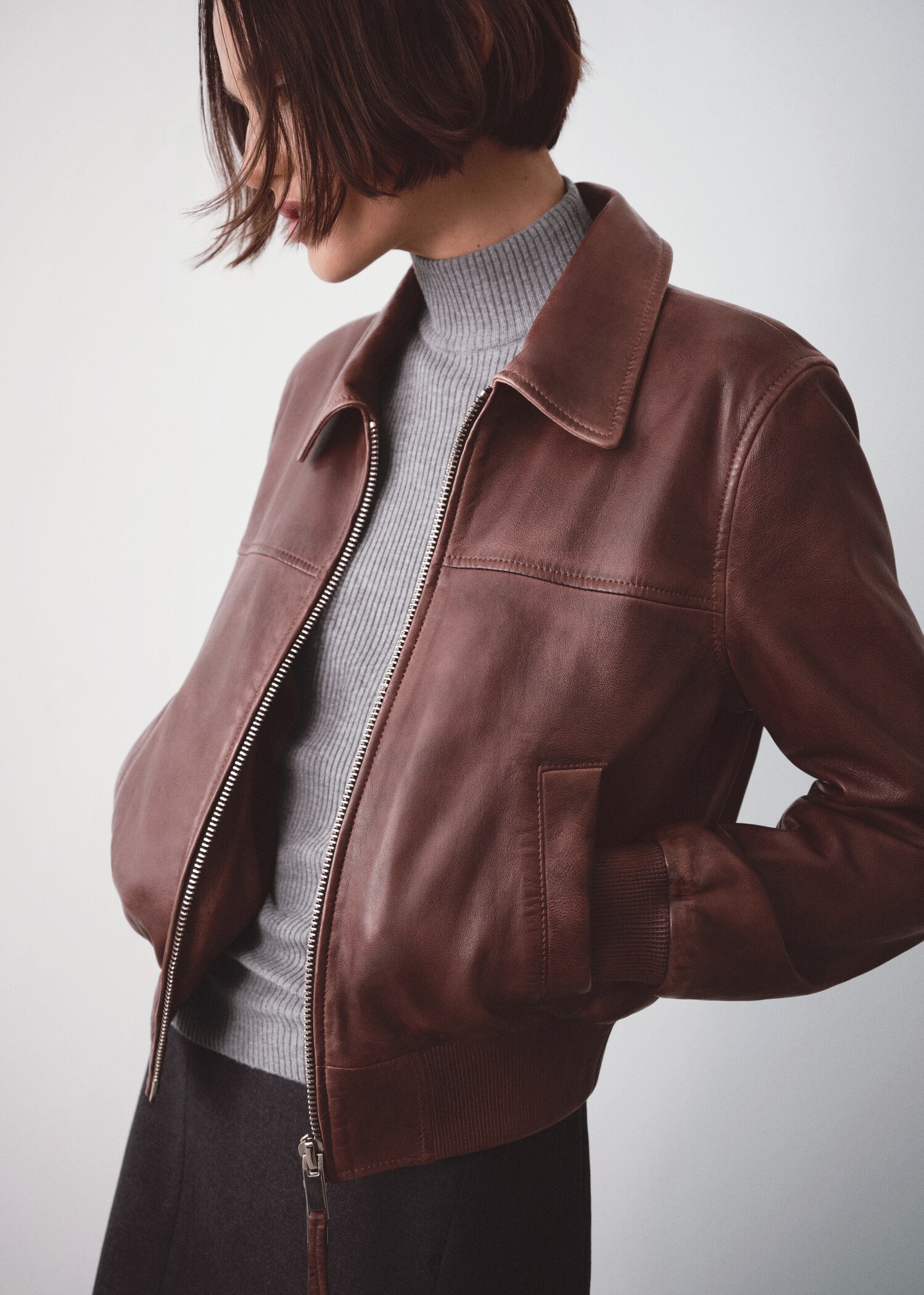 Blouson 100 % cuir - Détail de l'article 7
