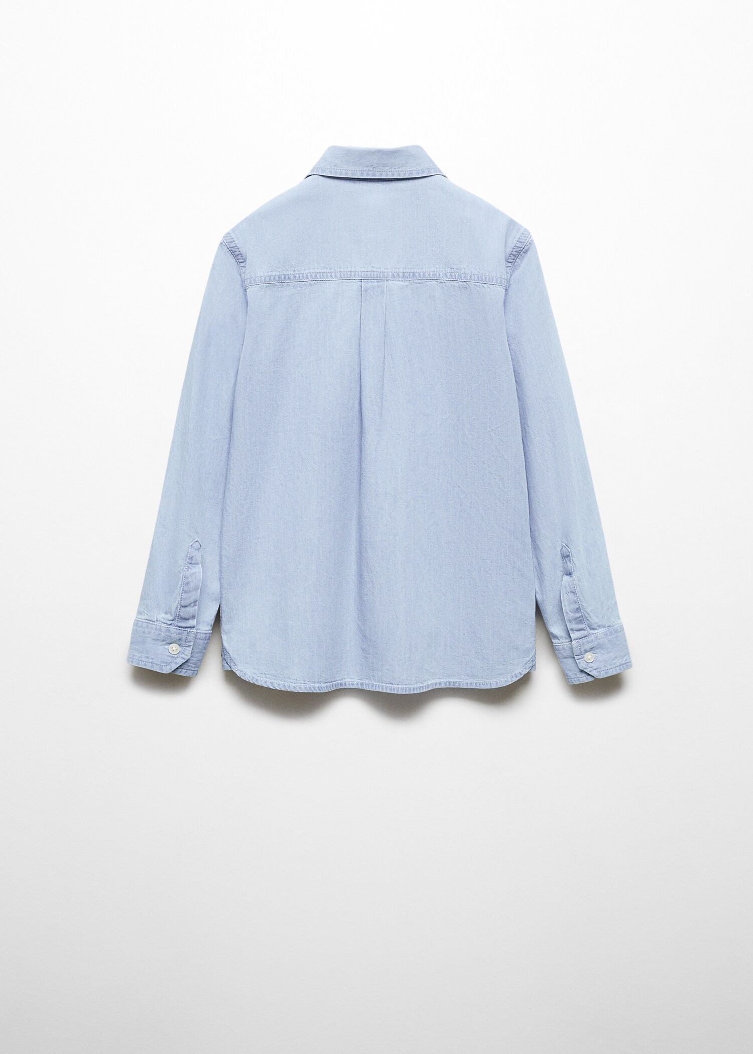 Pocket denim shirt - Reverse of the article