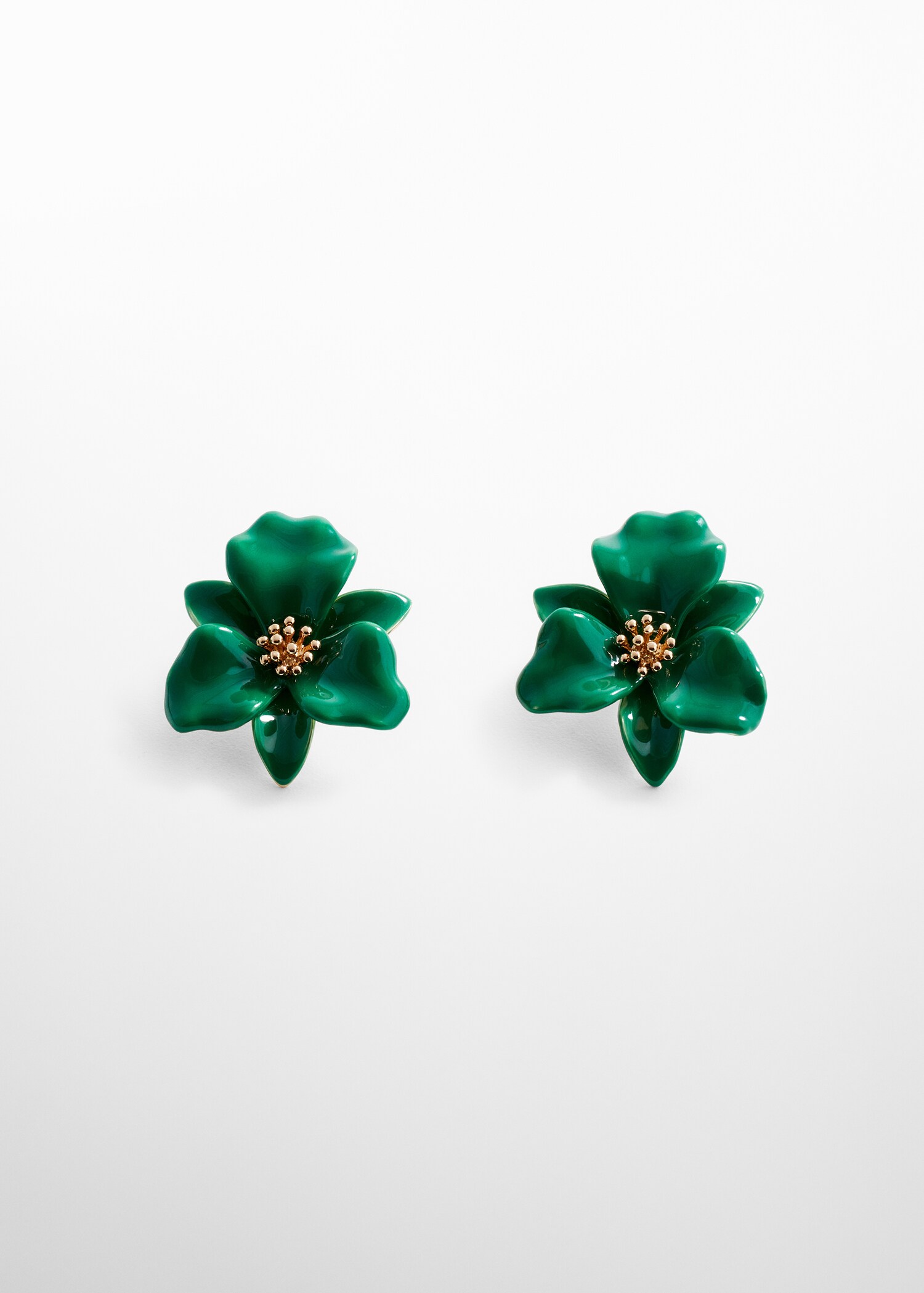 Maxi flower earrings - Товар без моделі