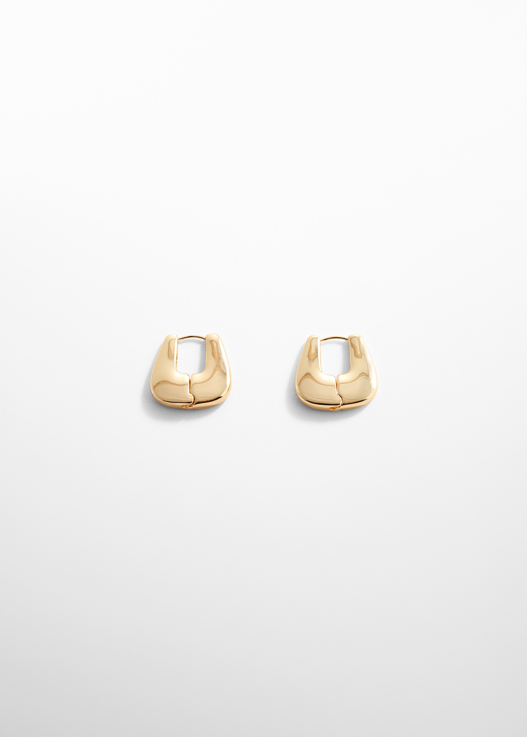 Geometric hoop earrings - Article without model