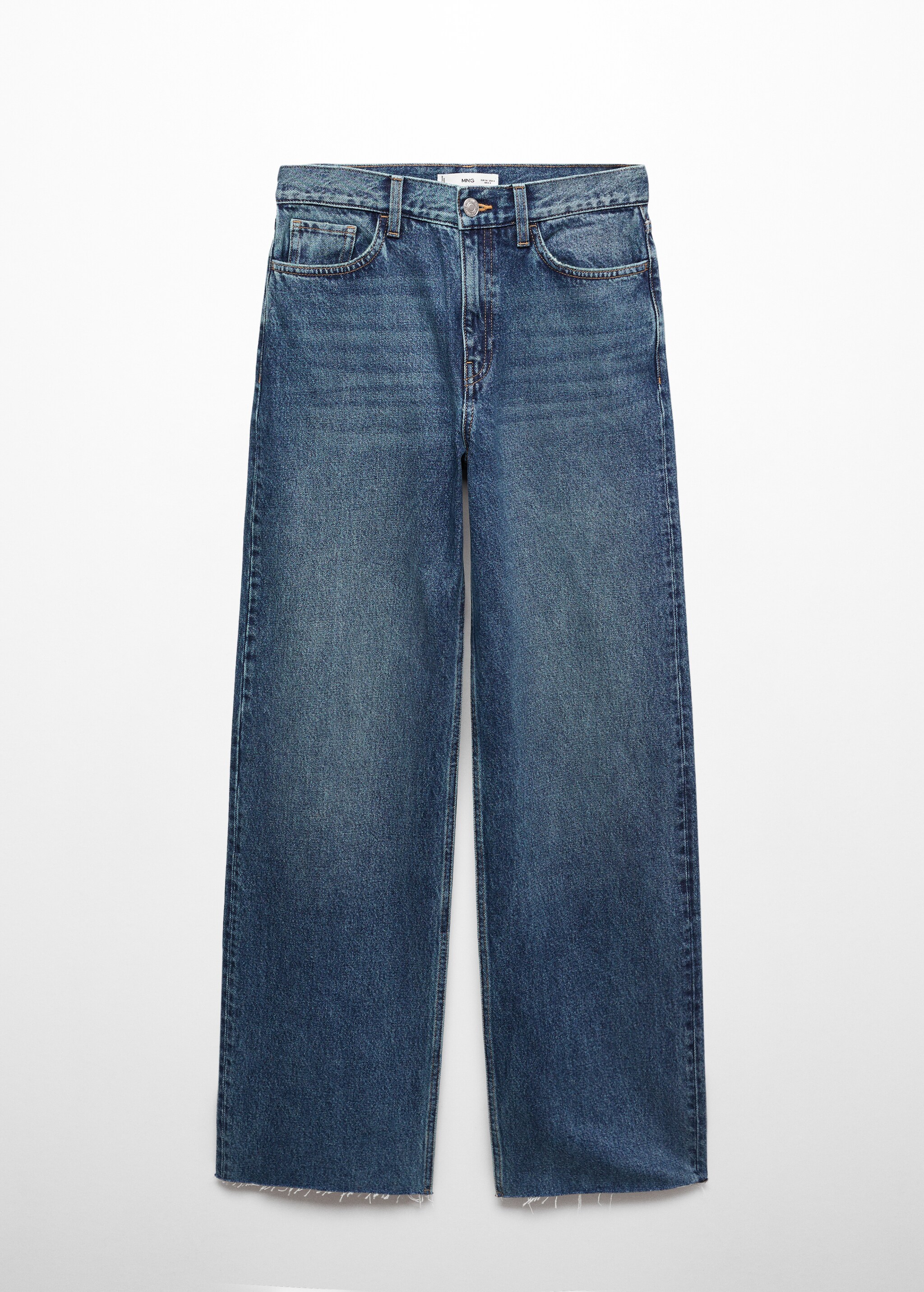 Wideleg-Jeans mit hohem Bund - Artikel ohne Model