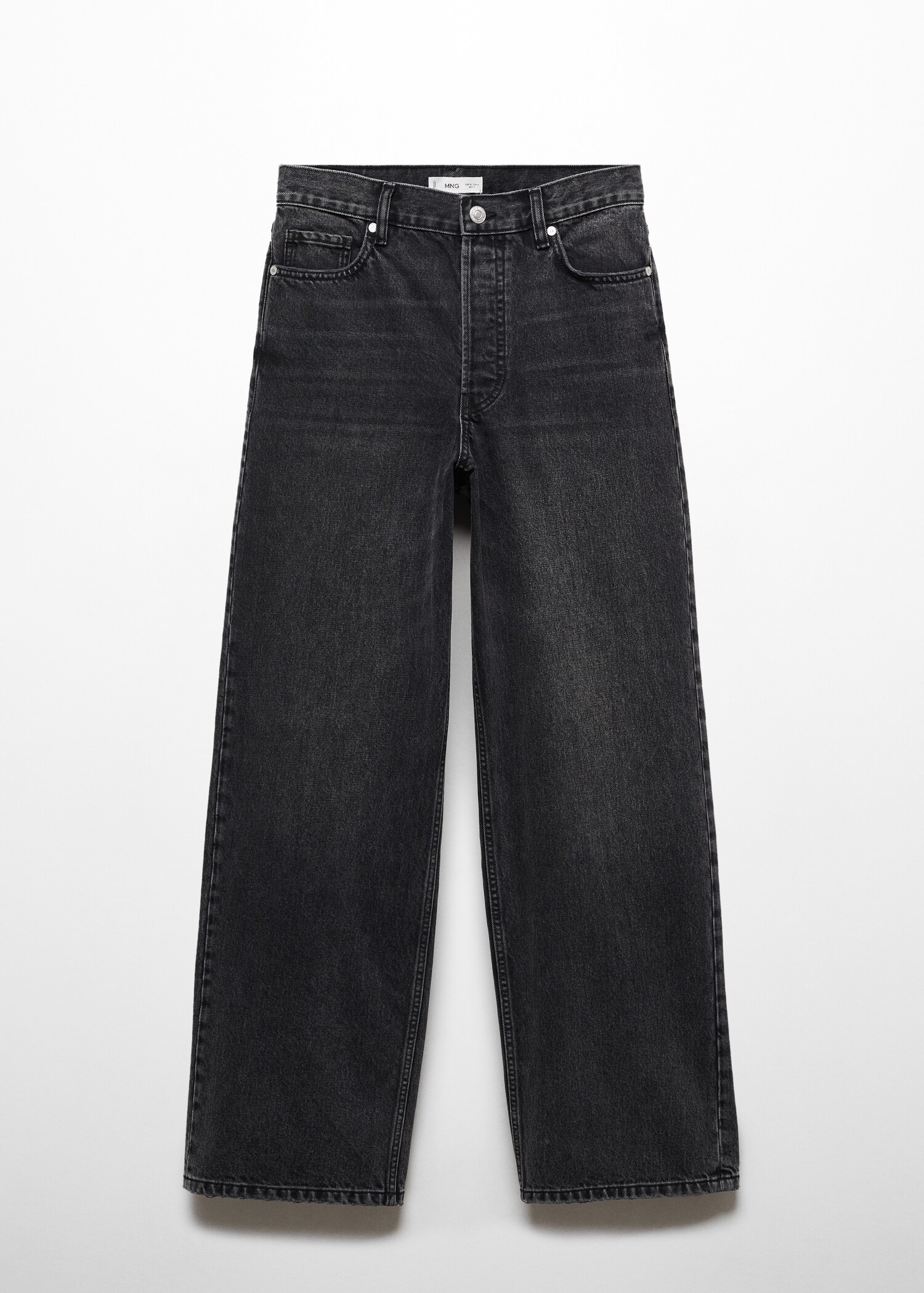 Loose mid-rise wideleg jeans - Article without model