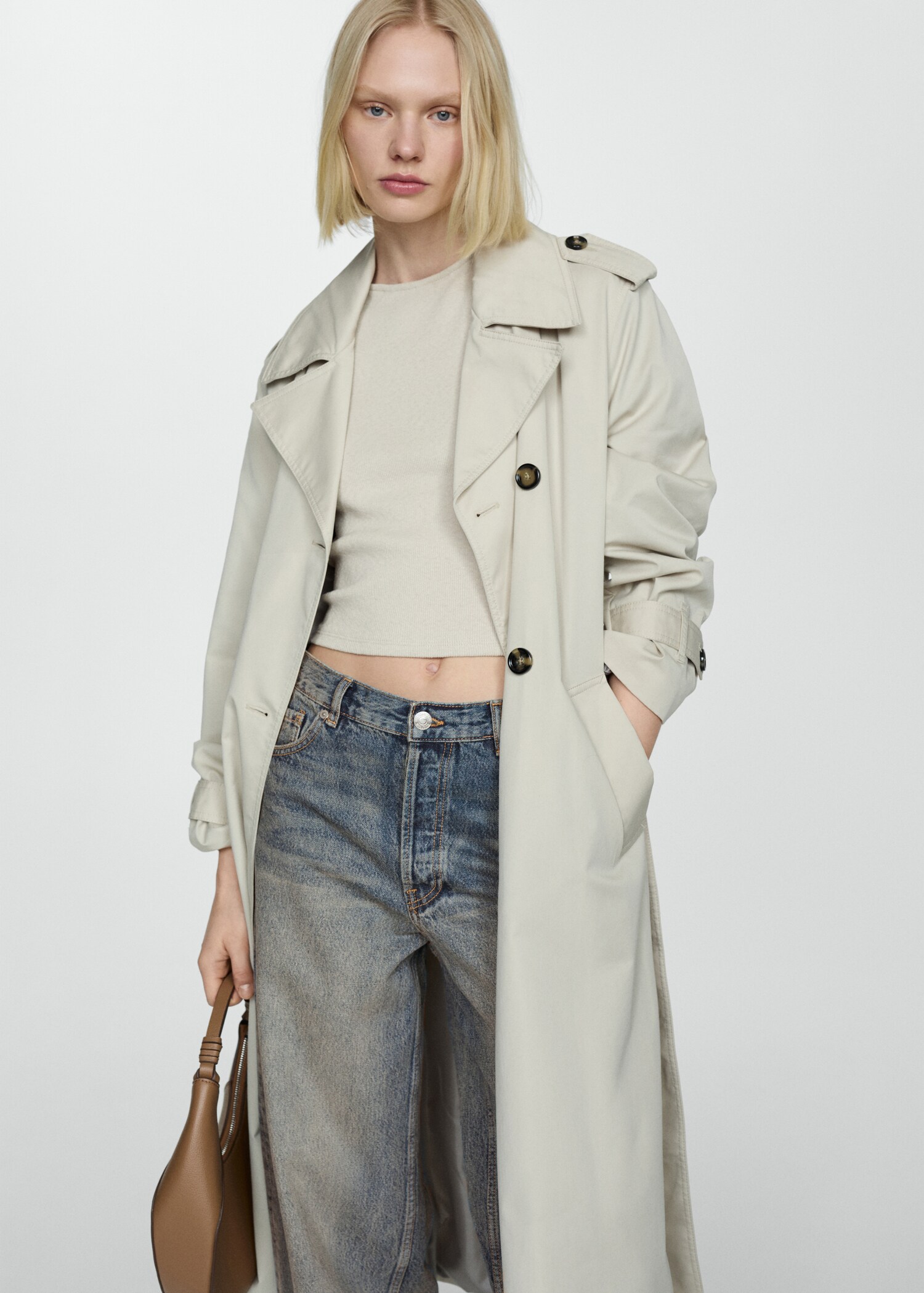 Jeans wideleg loose vita media - Dettaglio dell'articolo 1