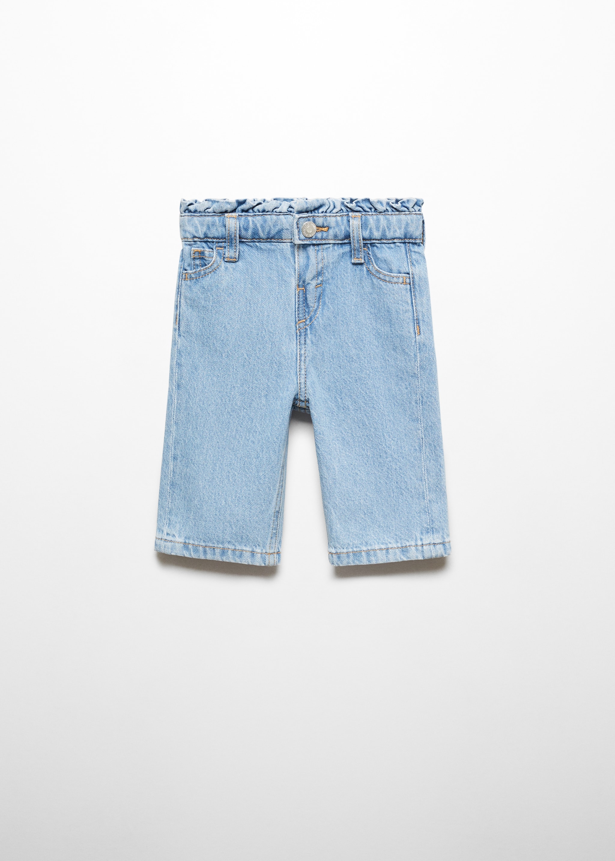 جينز قطني Paperbag - منتج دون نموذج