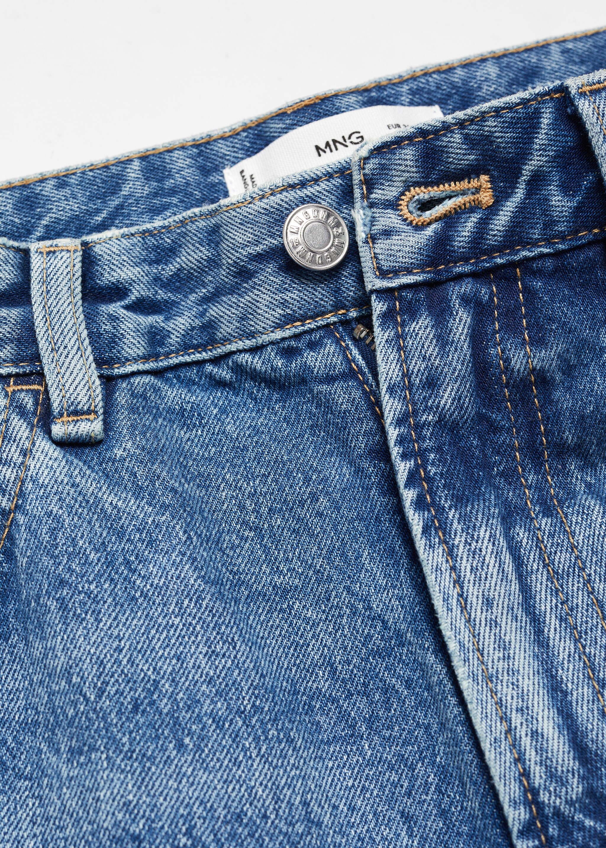 Jeans rectos tiro medio - Detalle del artículo 8