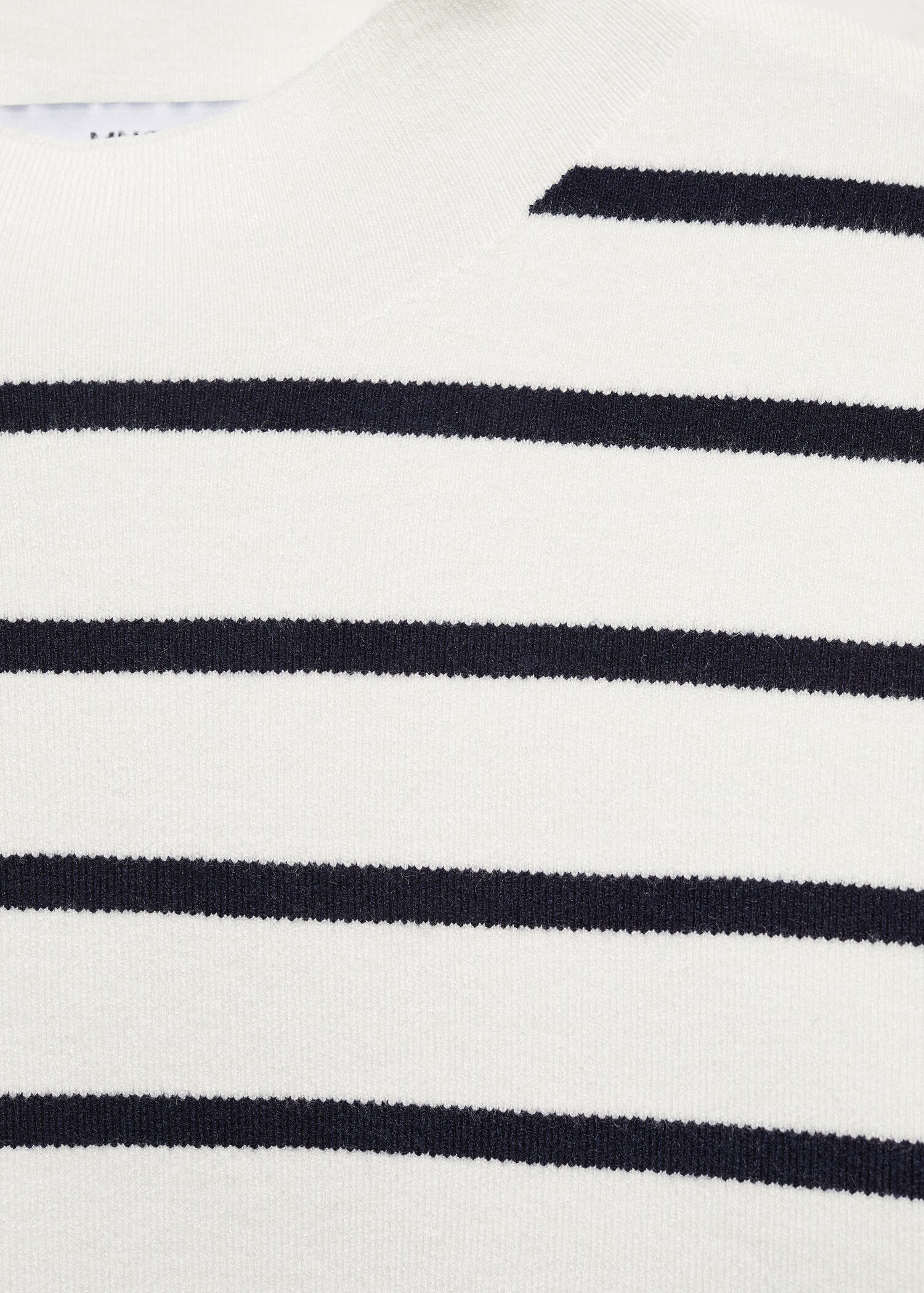 Striped perkins collar sweater - Details of the article 8