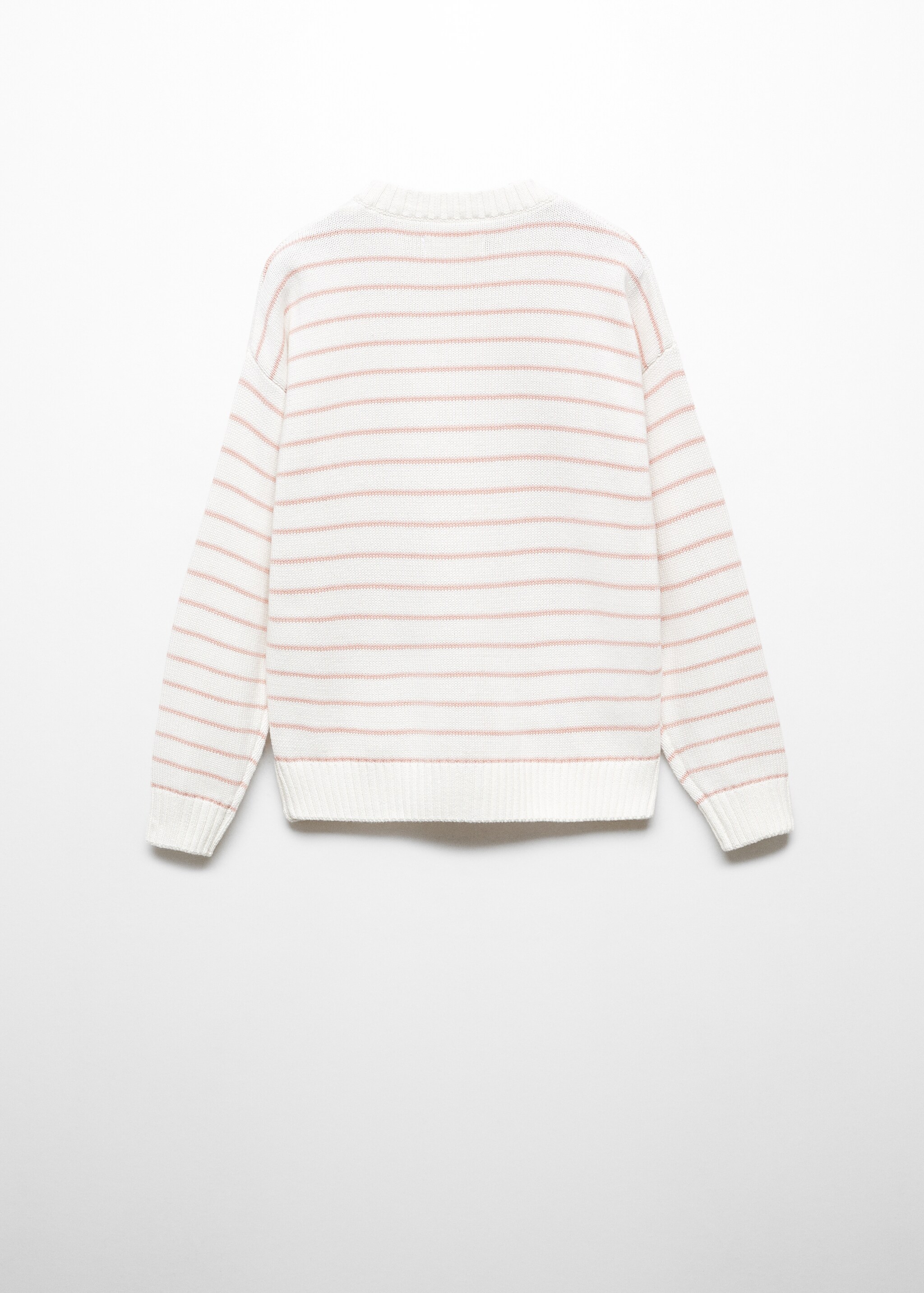 Striped cotton-blend sweater - Reverse of the article