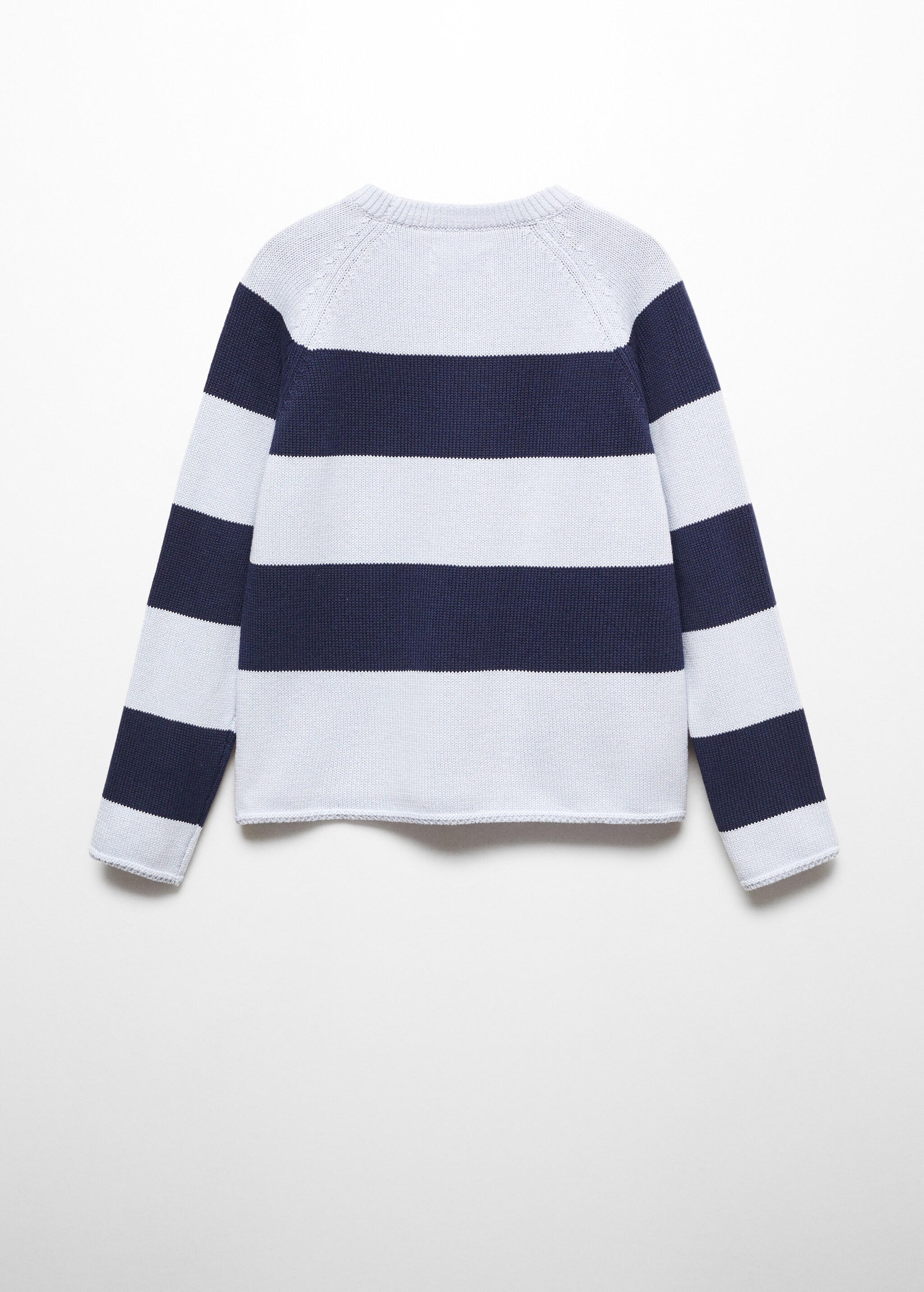 Striped cotton-blend sweater - Reverse of the article