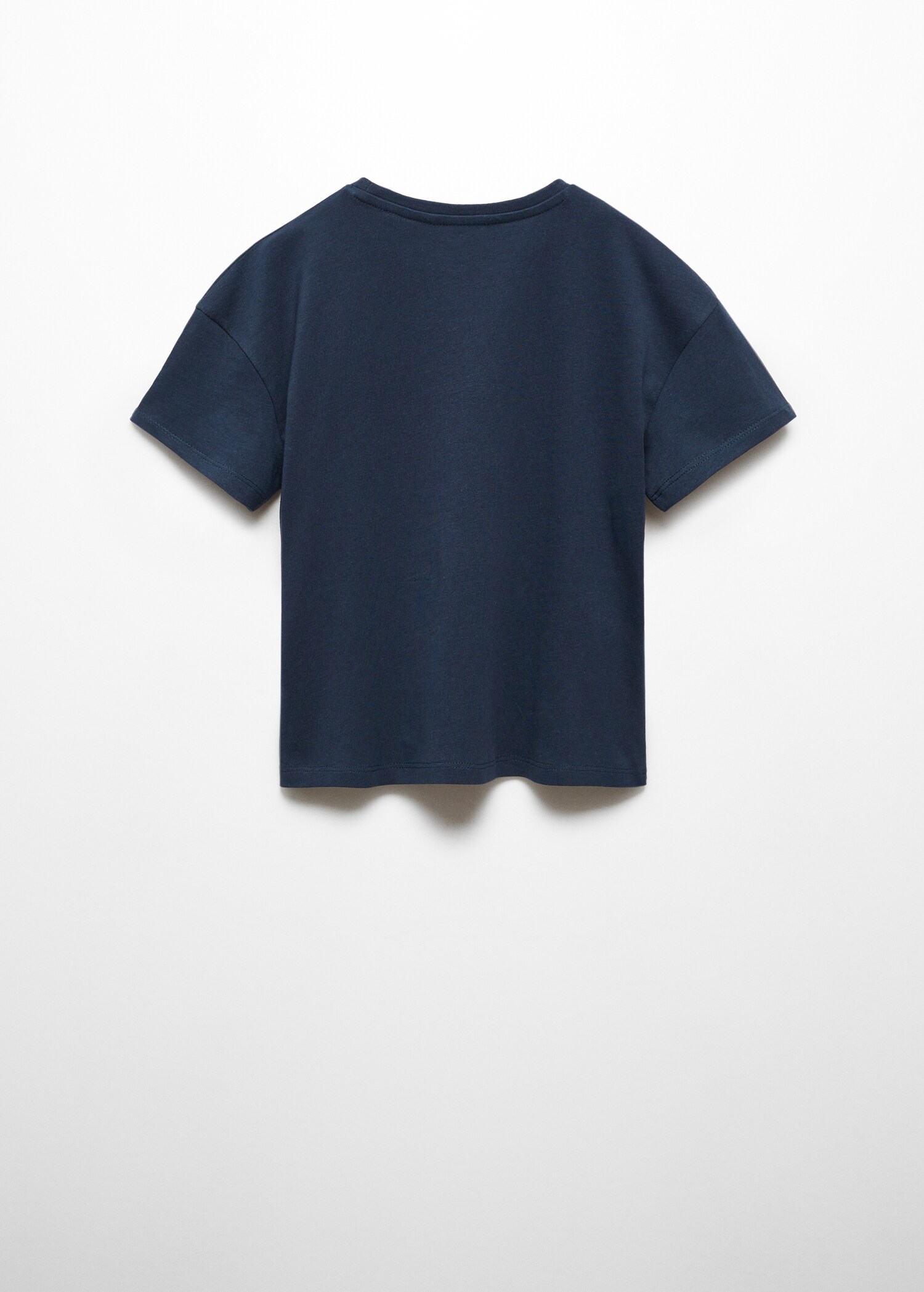 Camiseta mensaje estampado - Reverso del artículo