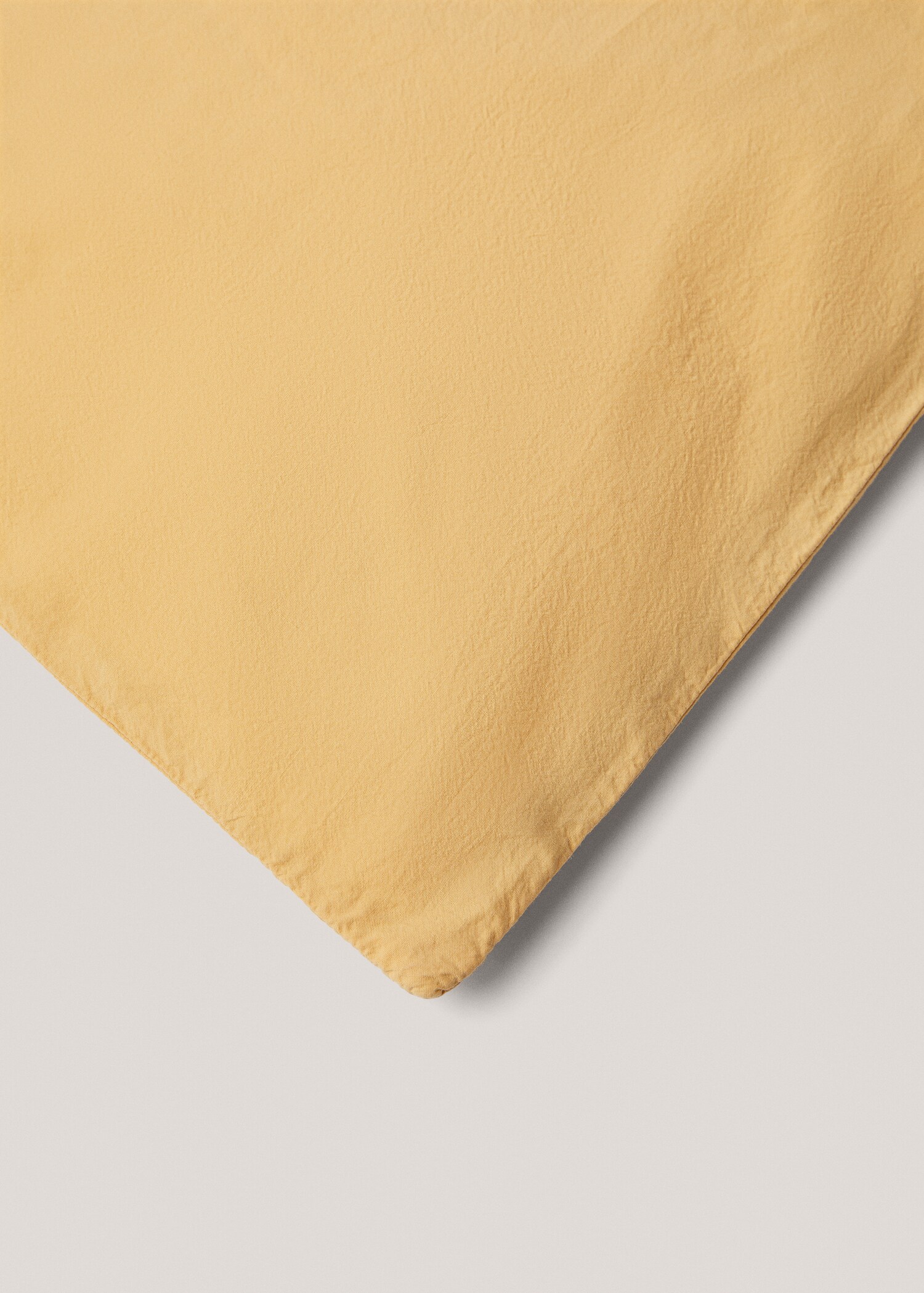 Washed cotton duvet cover for king bed - Details of the article 3