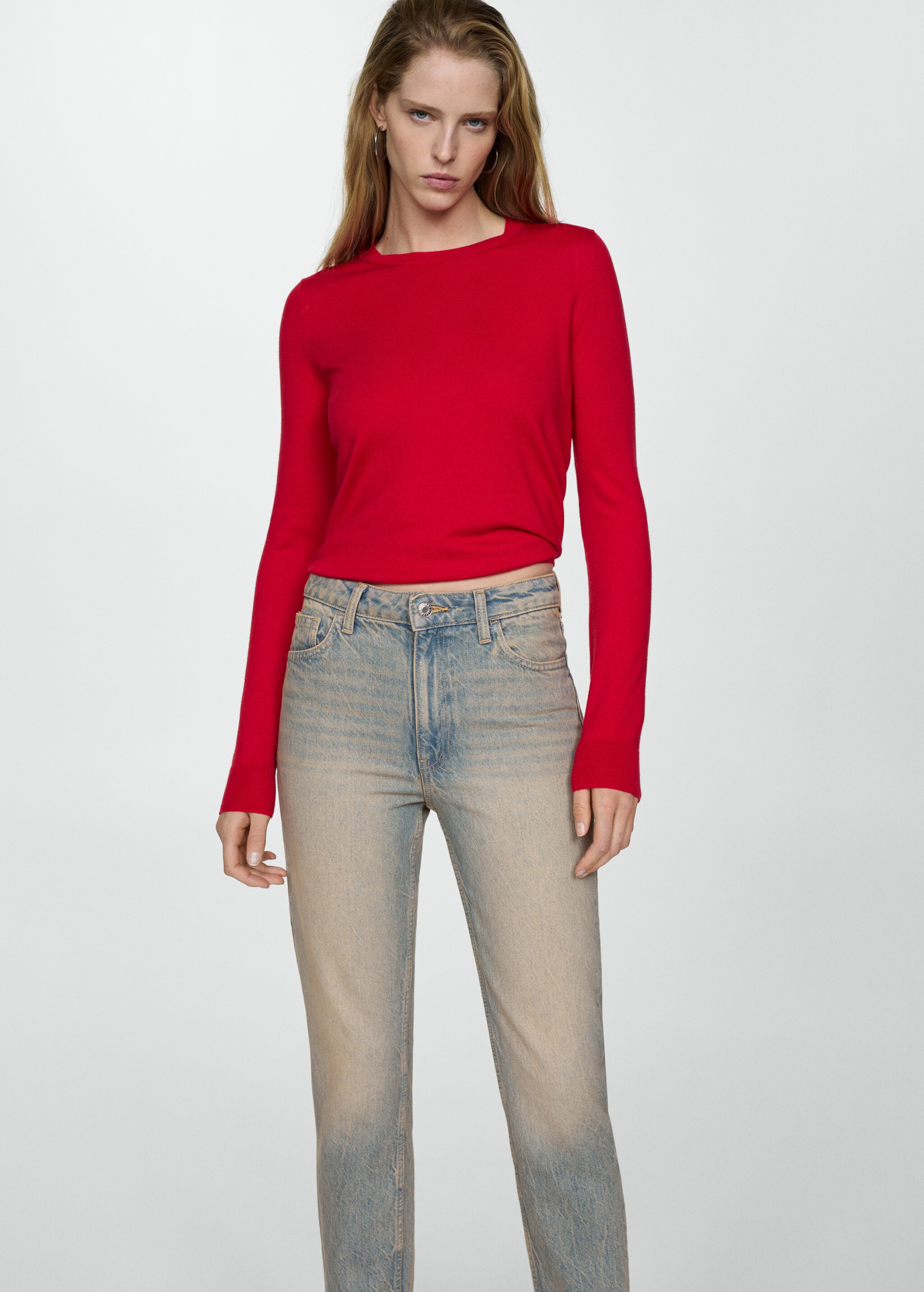 Mom high-waist jeans - Details of the article 1
