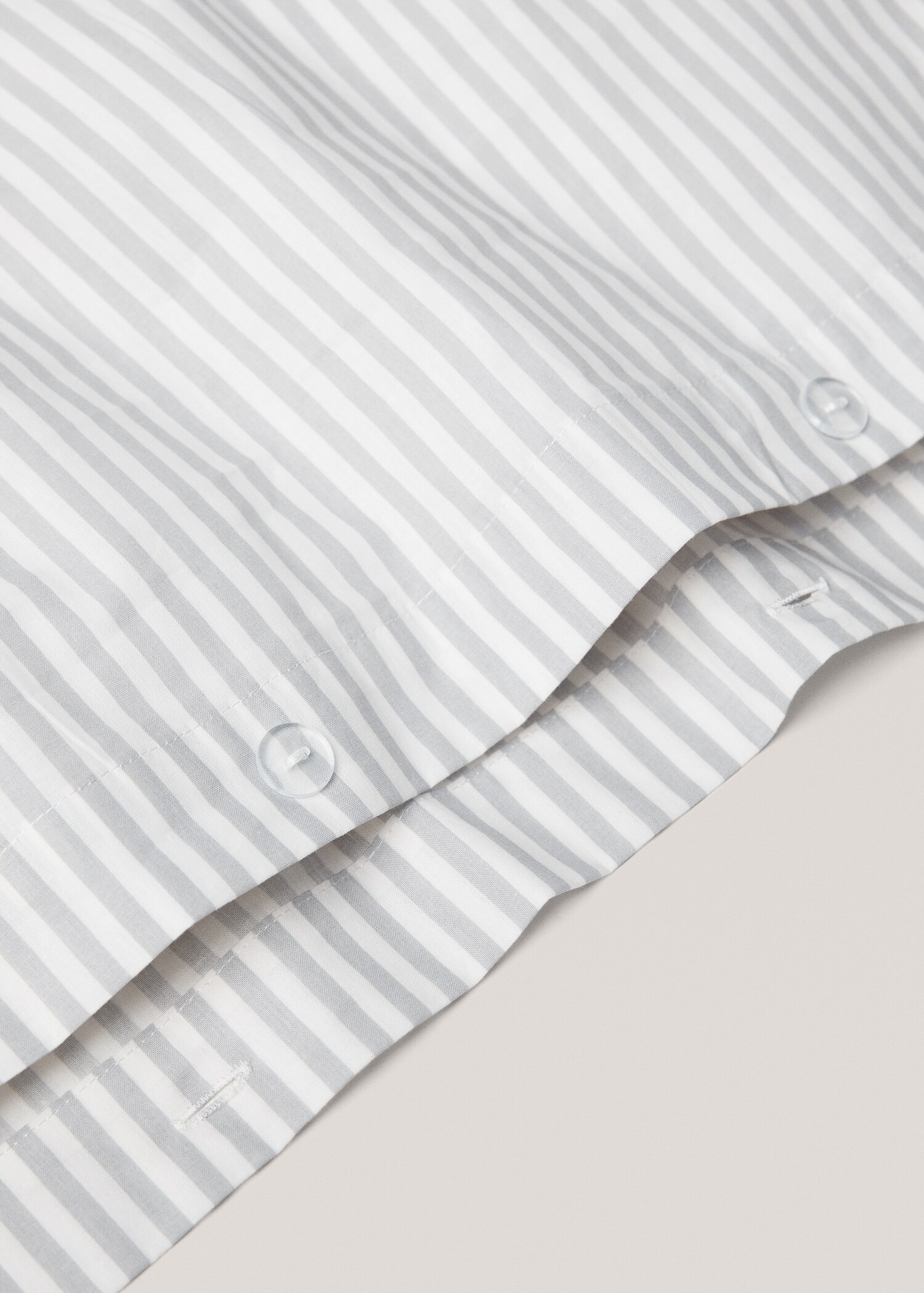 Funda nórdica algodón rayas Cama 150/160cm - Detalle del artículo 1