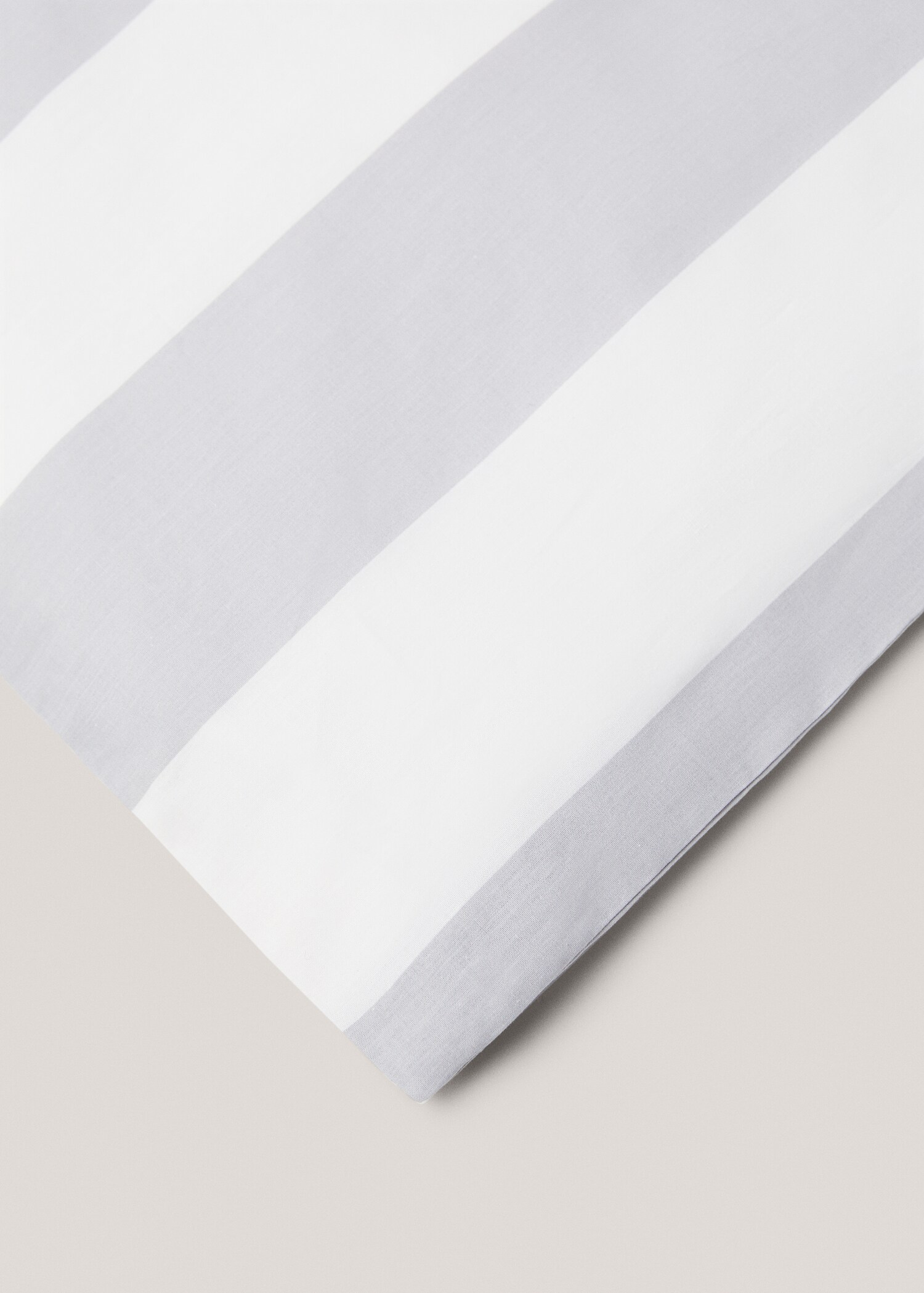 Funda nórdica algodón rayas contraste cama 90cm - Detalle del artículo 3