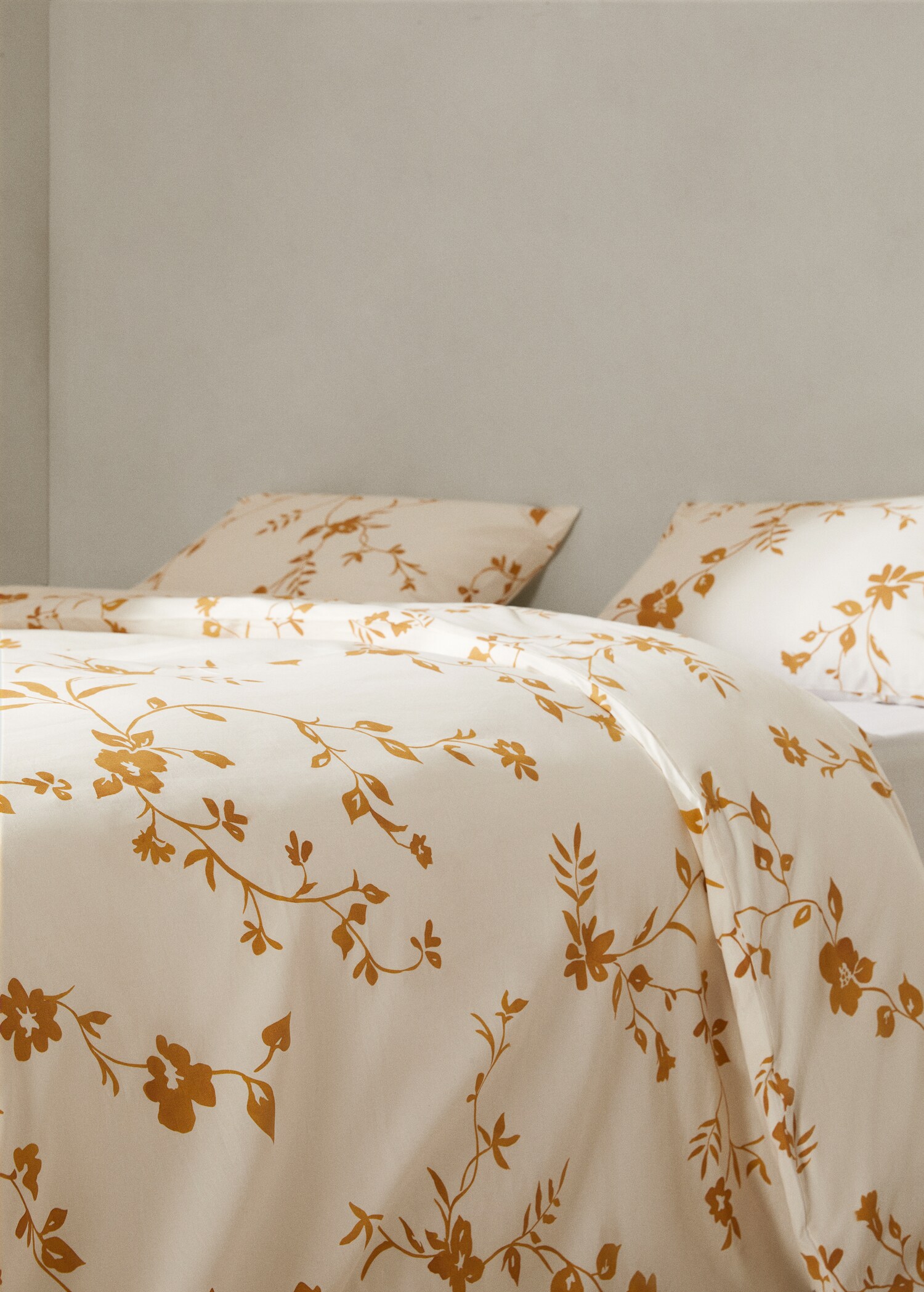 Housse de couette coton motif fleuri lit 90 cm - Détail de l'article 7