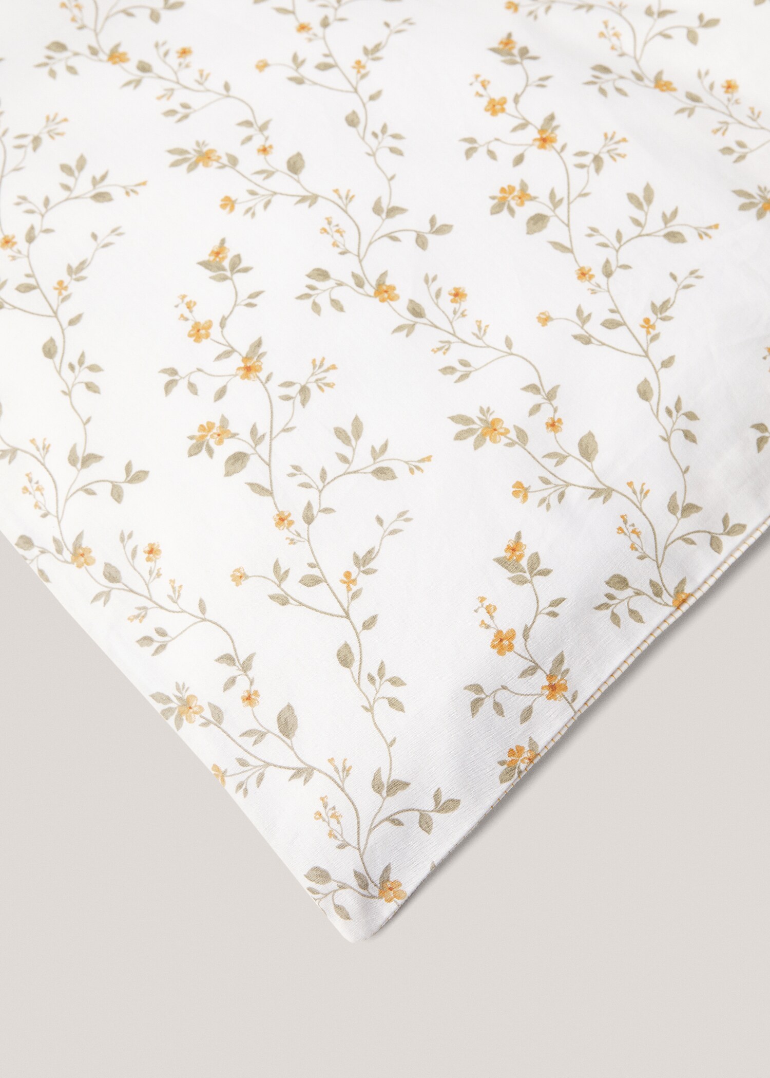 Multi-flower reversible duvet cover for Superking bed - Details of the article 4