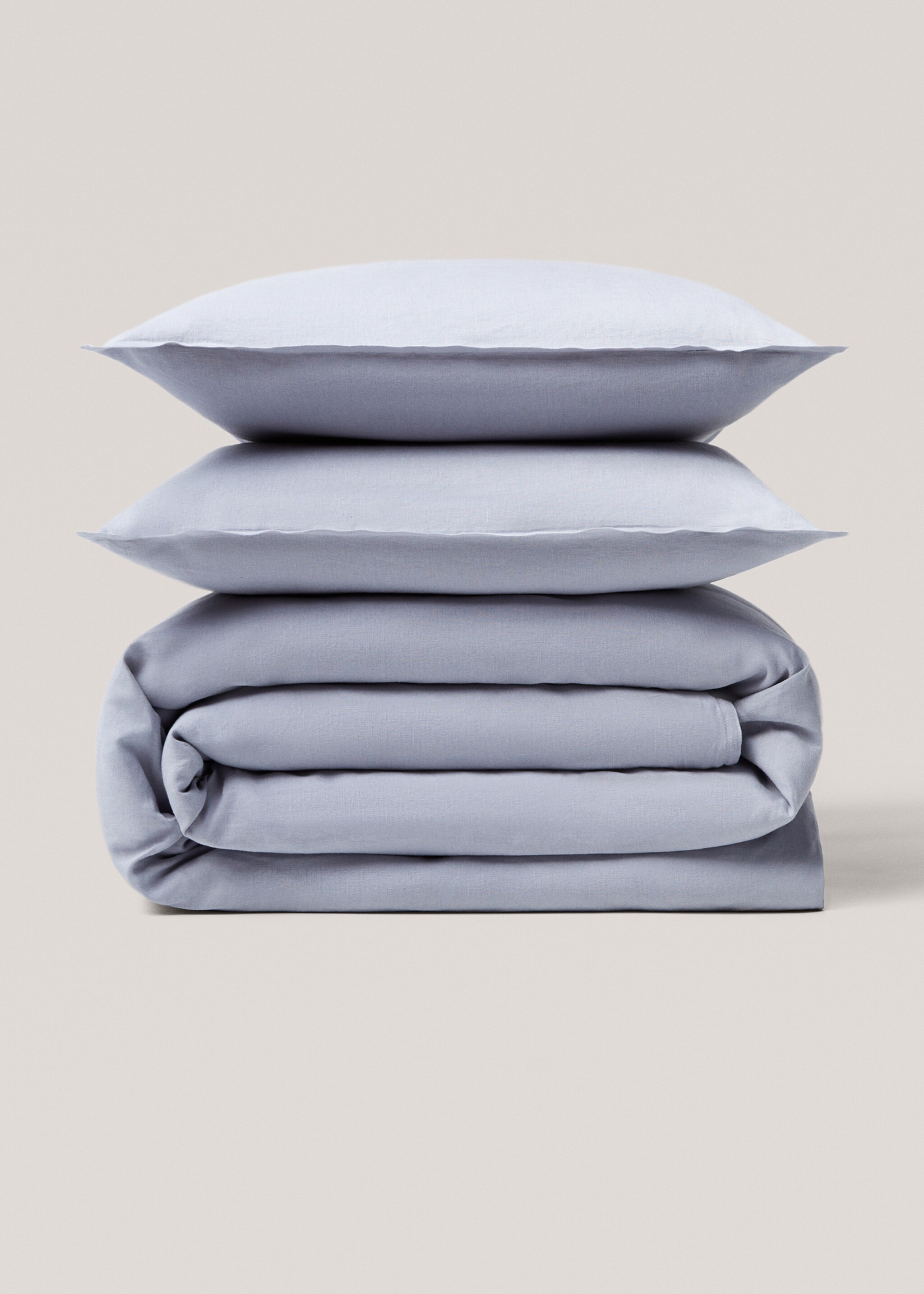 100% linen duvet cover large queen bed - Article without model
