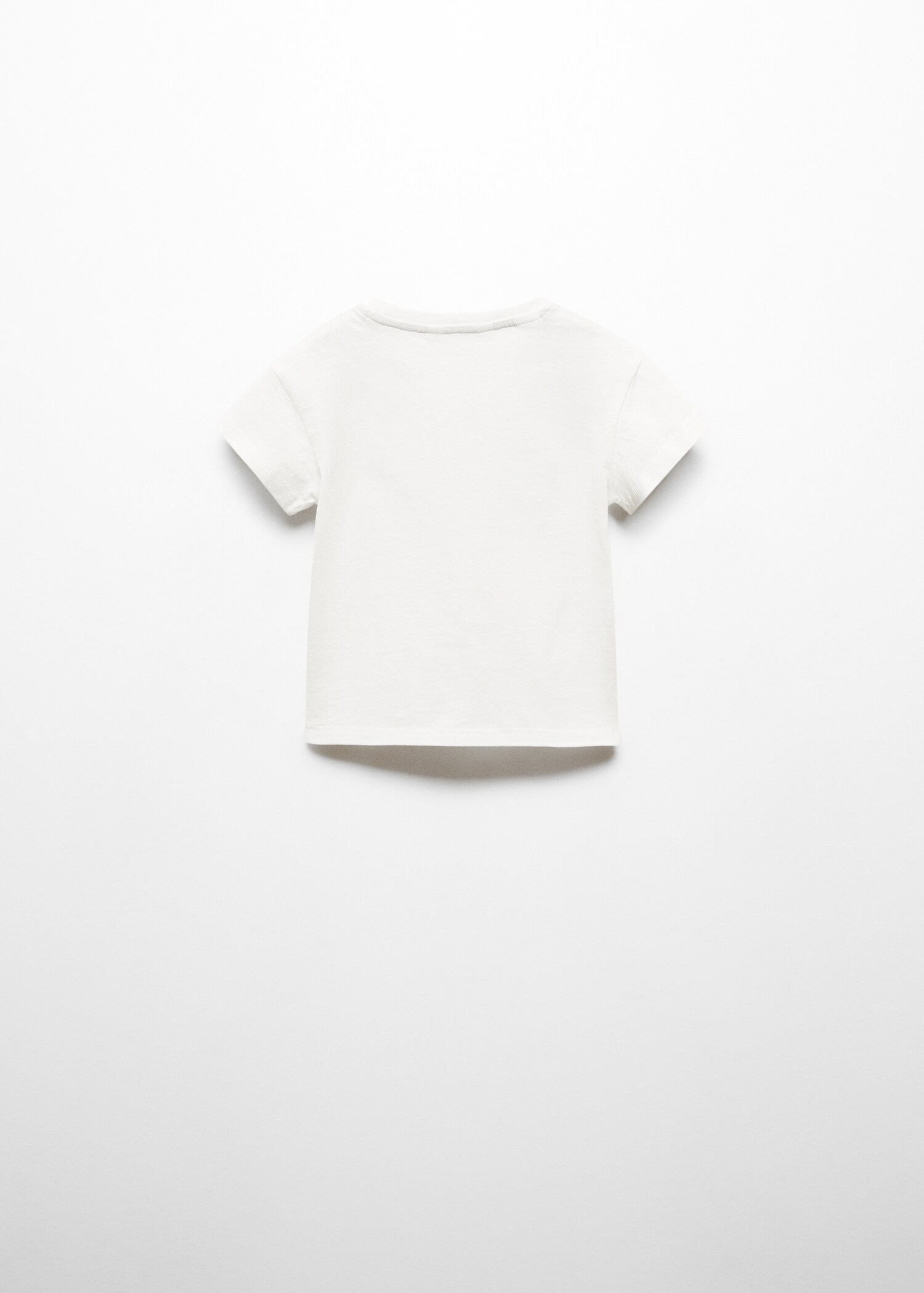 Katoenen T-shirt met print - Achterkant van het artikel