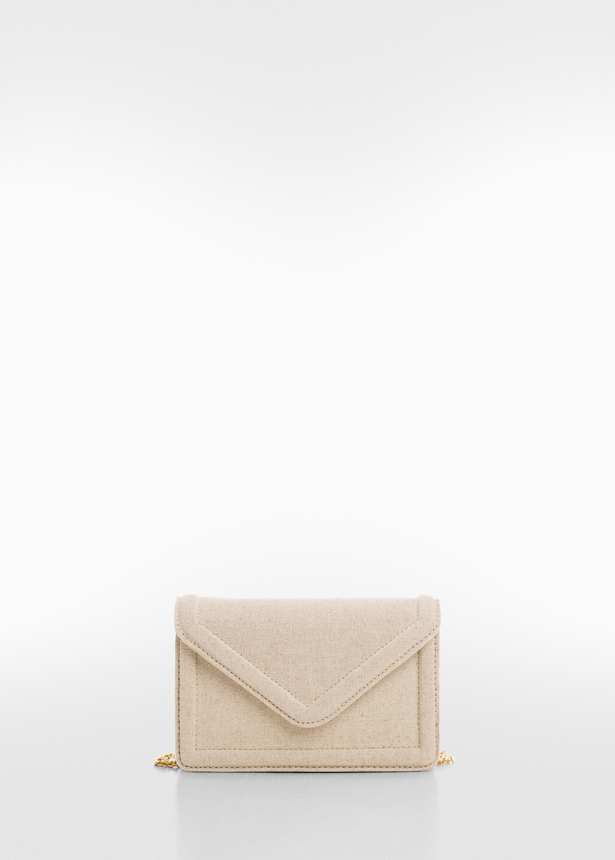 Textured bag with flap - Article without model