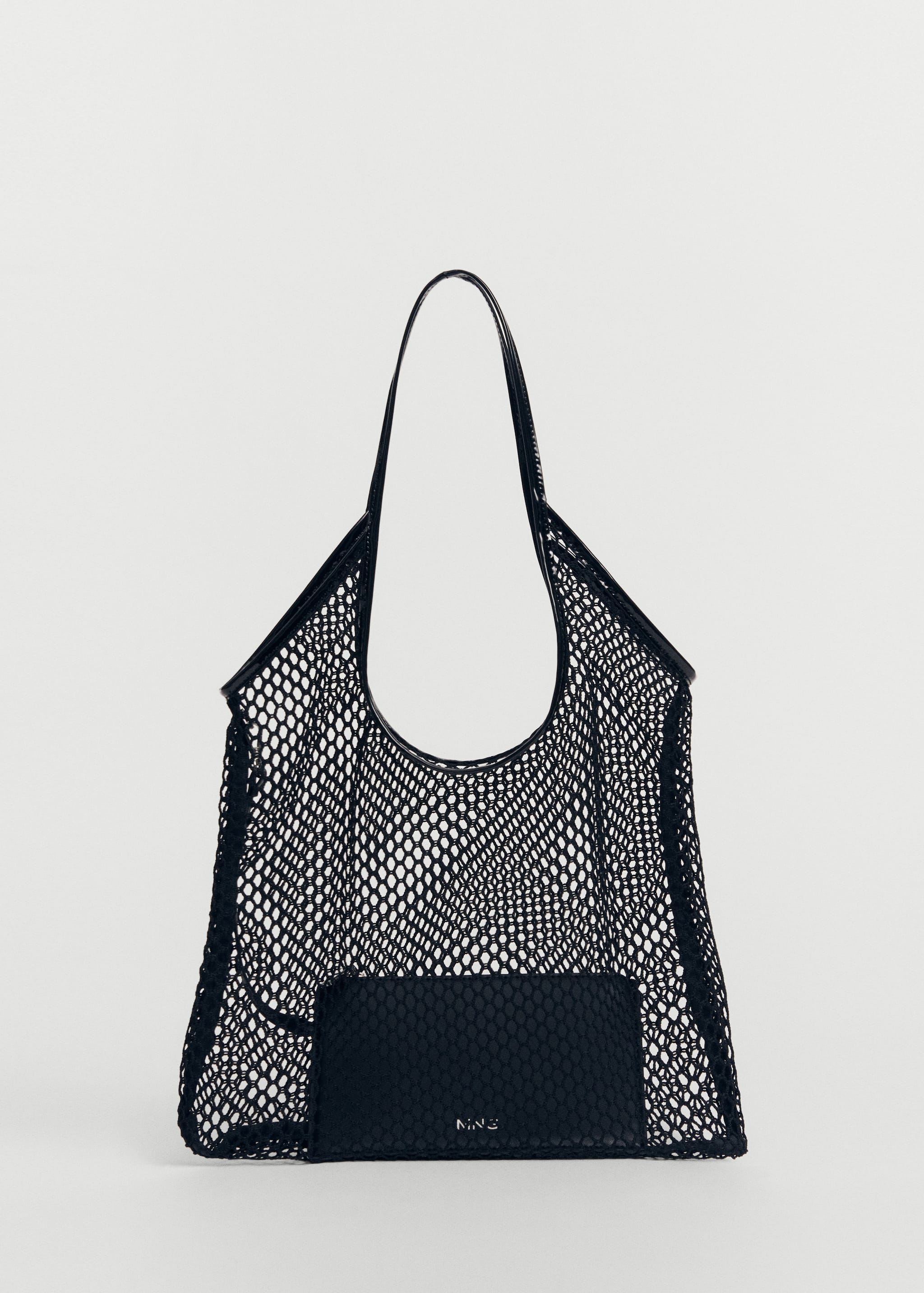 Mesh pattern shopper bag - Article without model